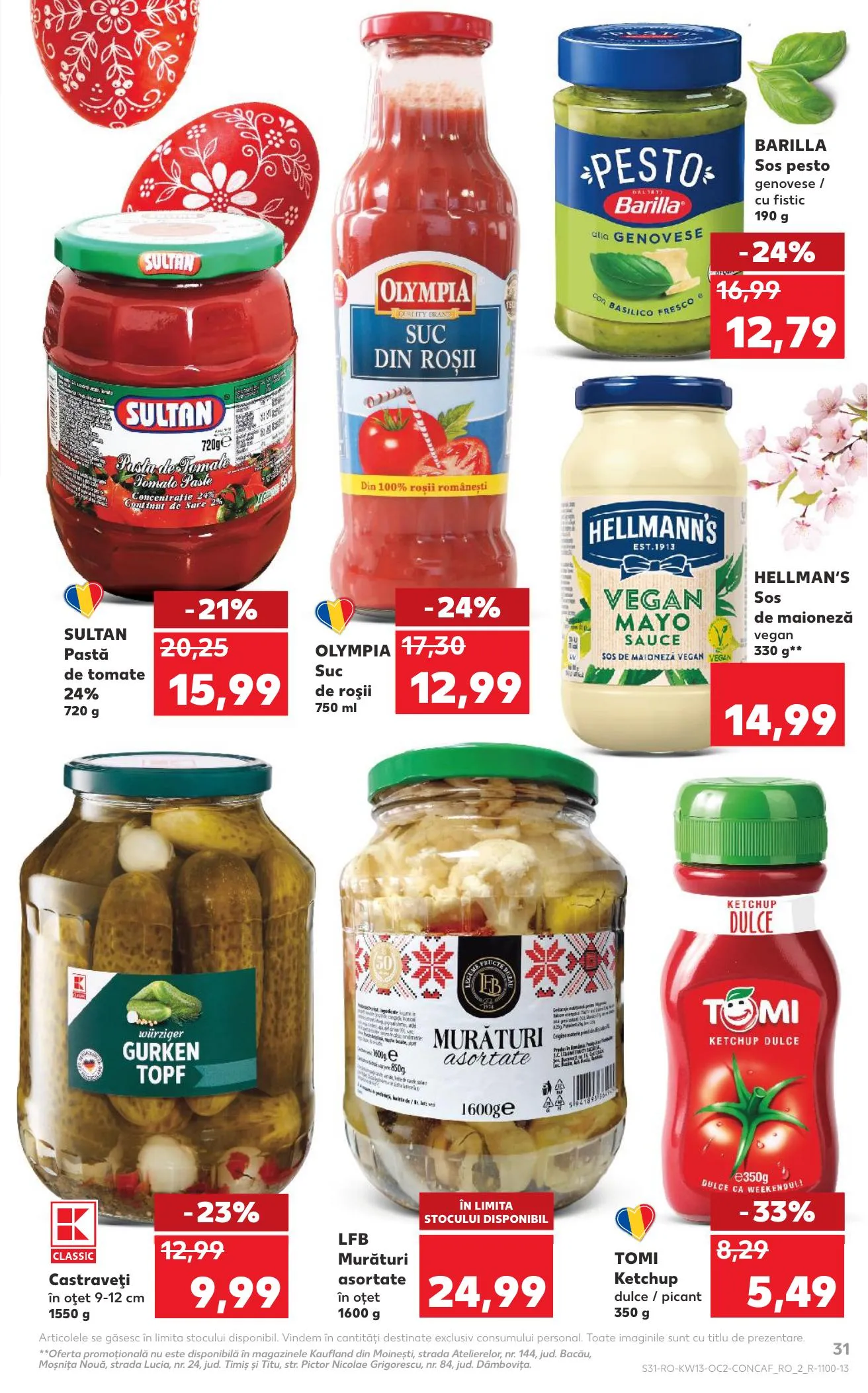 Kaufland akciós újság Románia 03.25–03.31 – 31. oldal