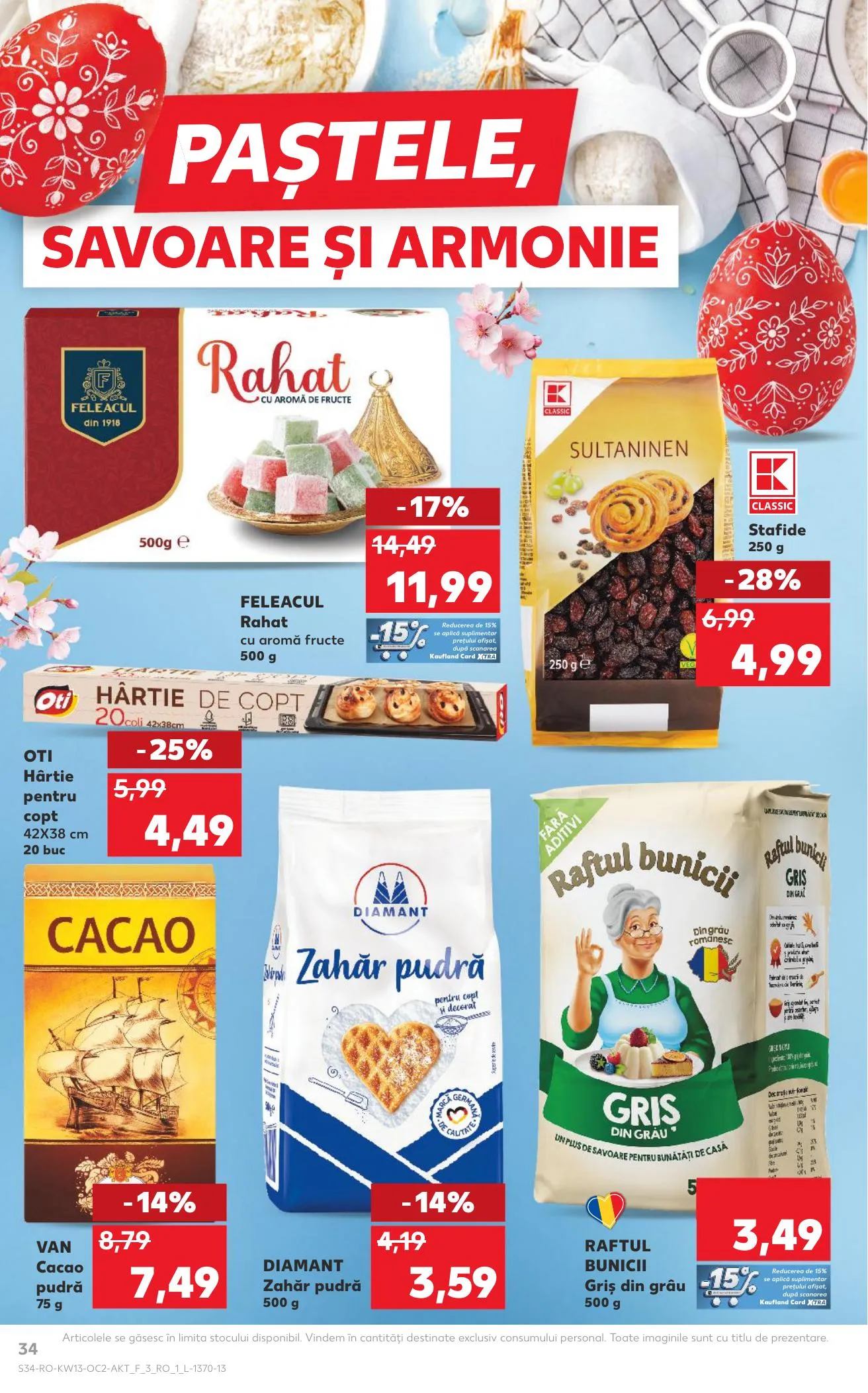 Kaufland akciós újság Románia 03.25–03.31 – 34. oldal