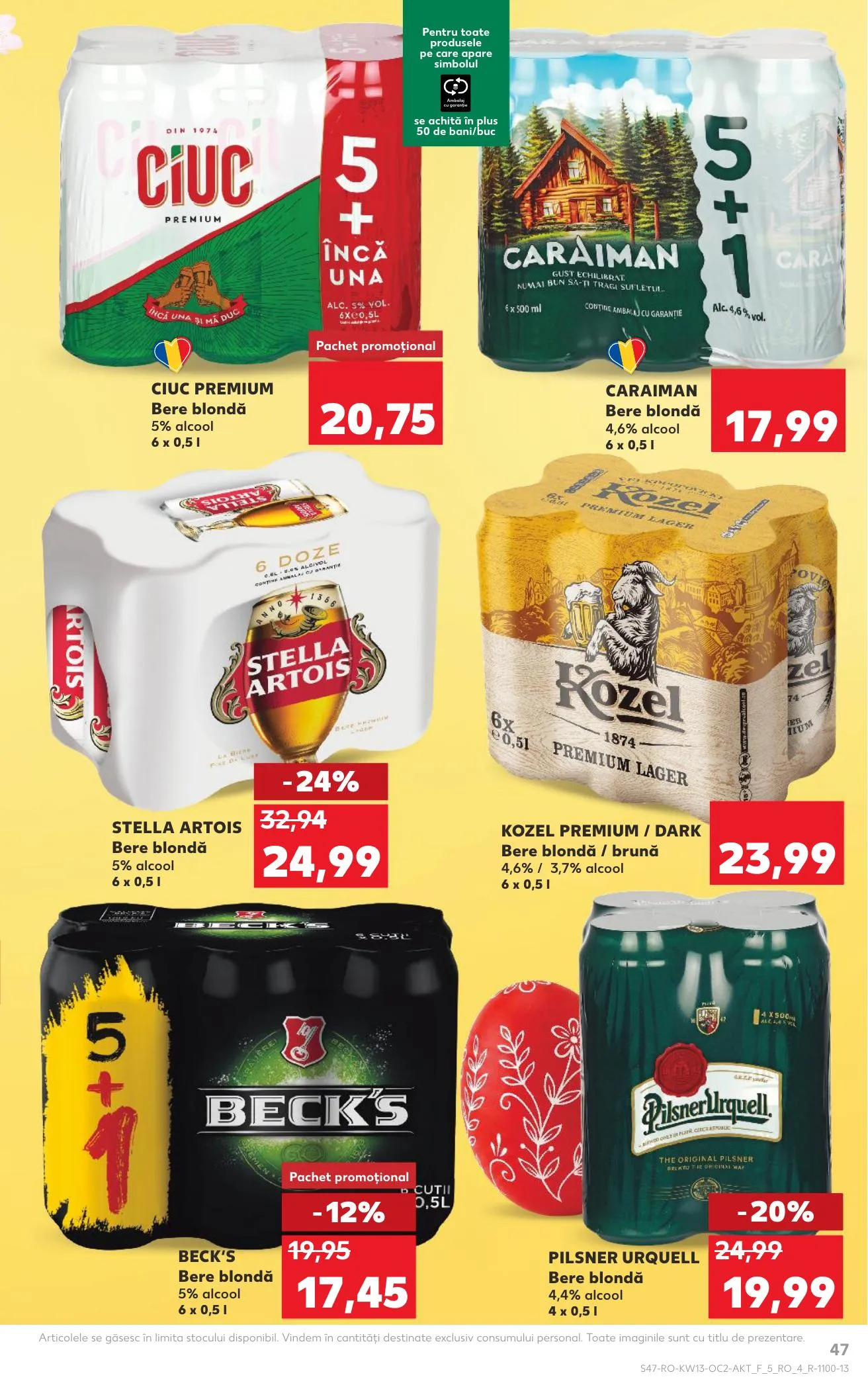 Kaufland akciós újság Románia 03.25–03.31 – 47. oldal