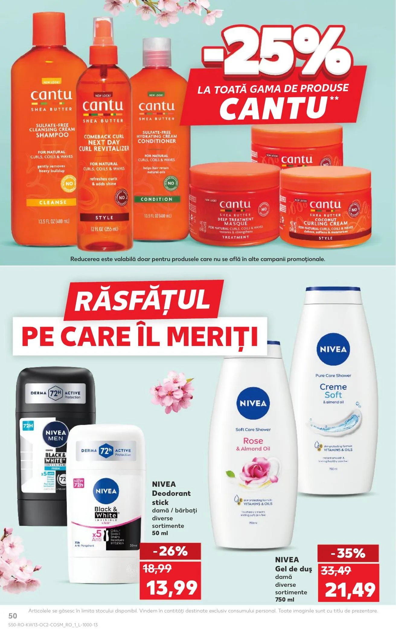 Kaufland akciós újság Románia 03.25–03.31 – 50. oldal