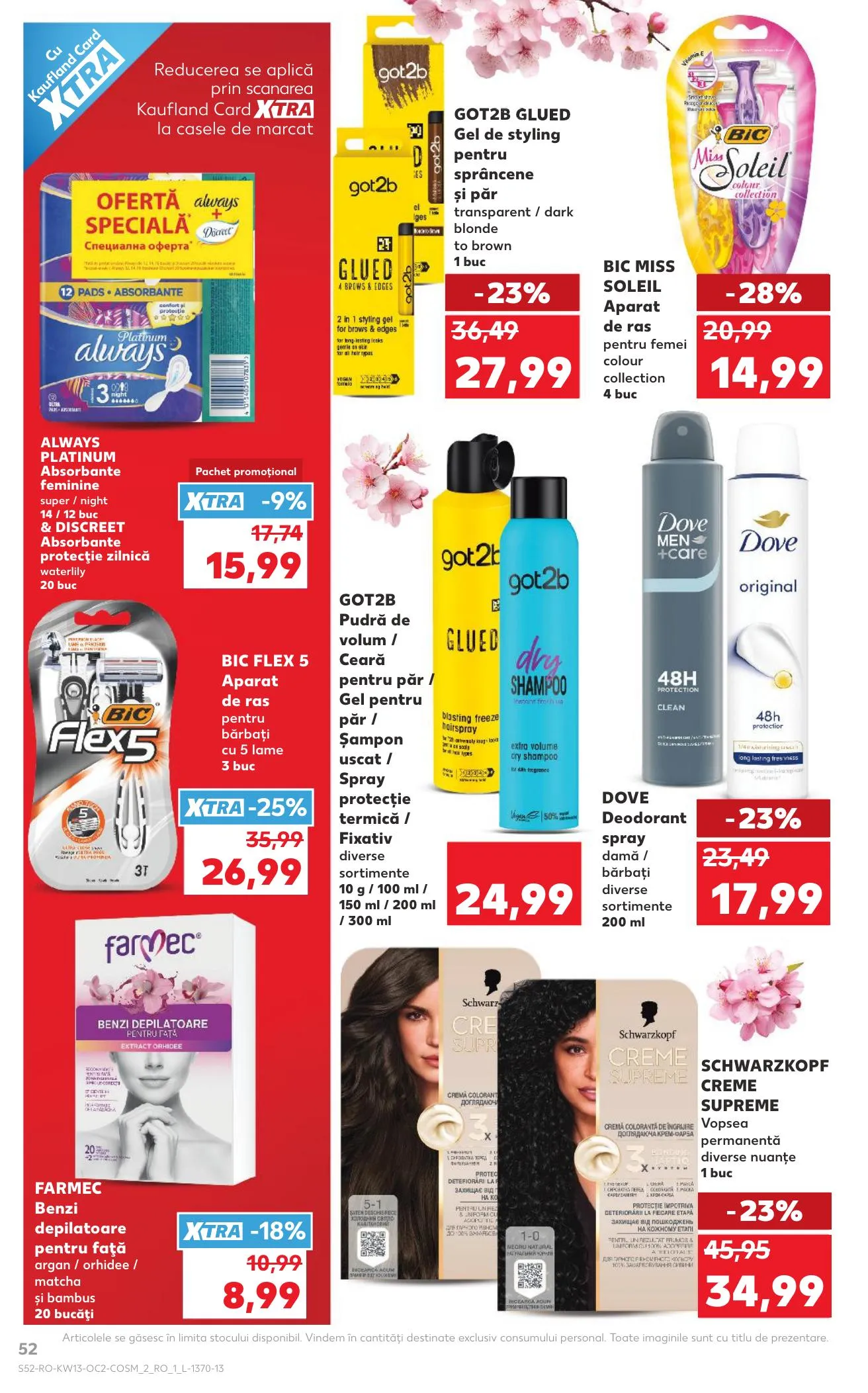 Kaufland akciós újság Románia 03.25–03.31 – 52. oldal