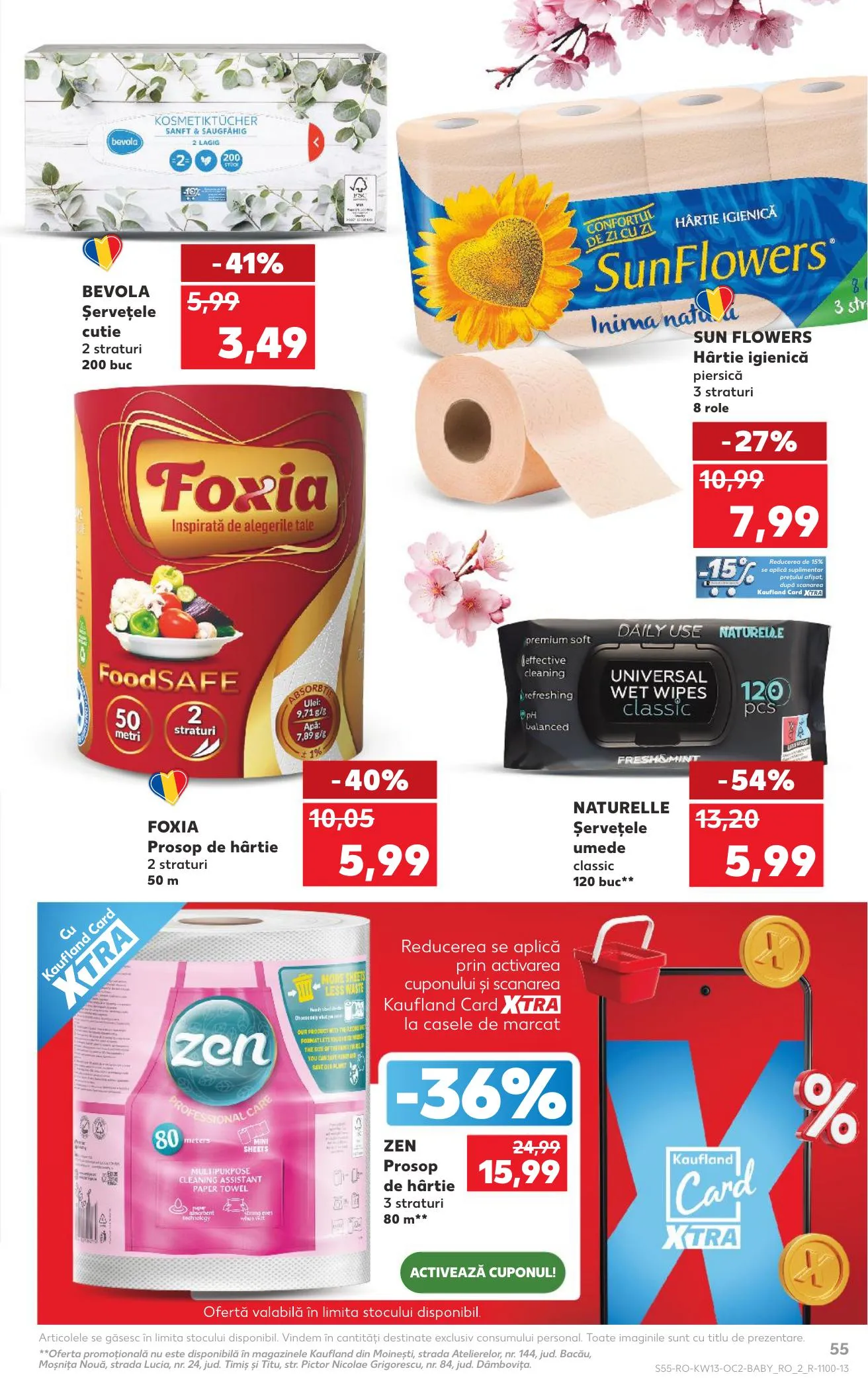 Kaufland akciós újság Románia 03.25–03.31 – 55. oldal