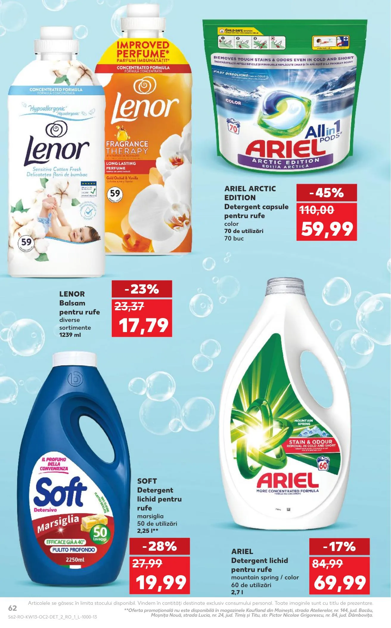 Kaufland akciós újság Románia 03.25–03.31 – 62. oldal