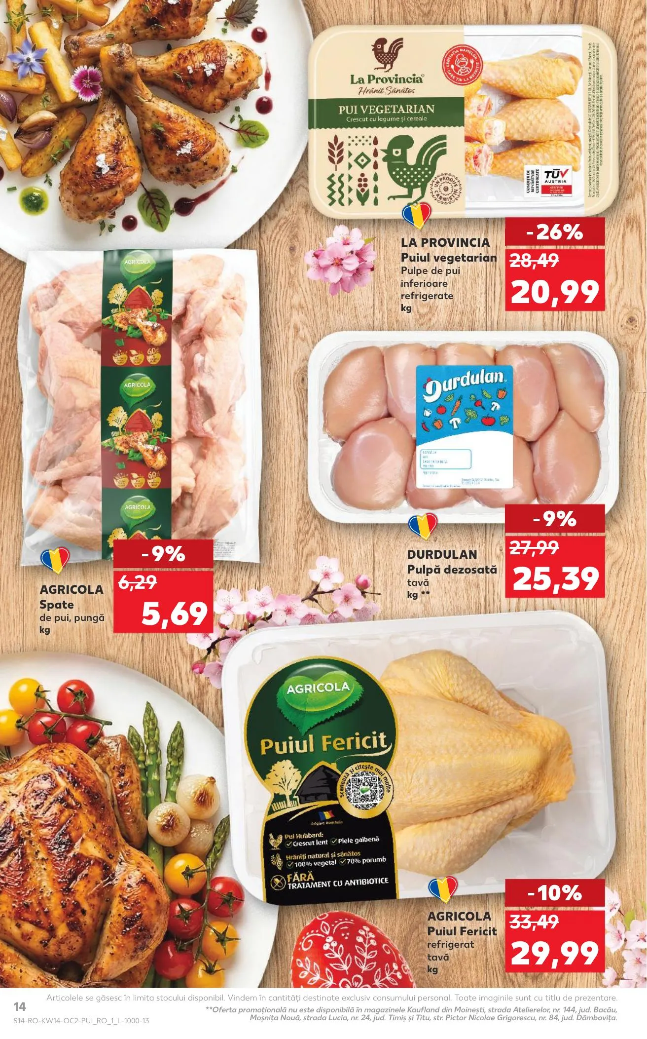 Kaufland akciós újság Románia 04.01–04.07 – 14. oldal