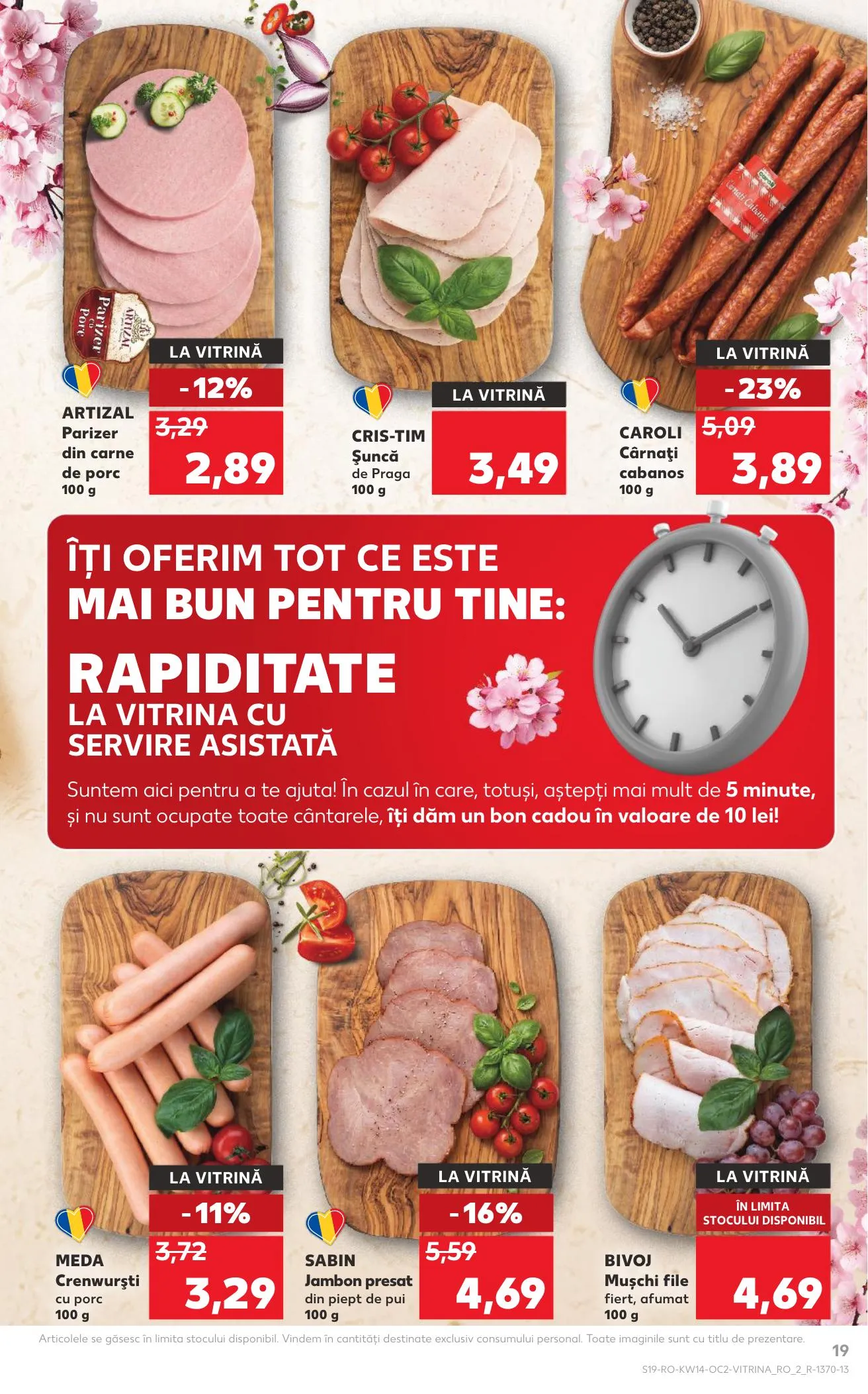 Kaufland akciós újság Románia 04.01–04.07 – 19. oldal