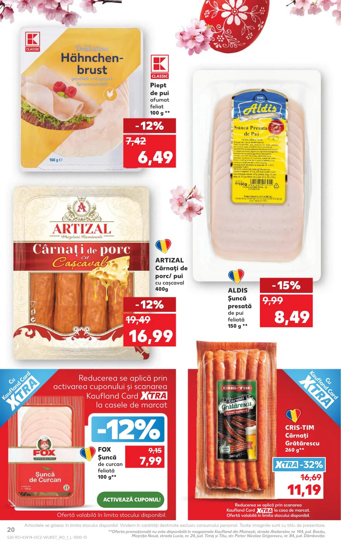 Kaufland akciós újság Románia 04.01–04.07 – 20. oldal