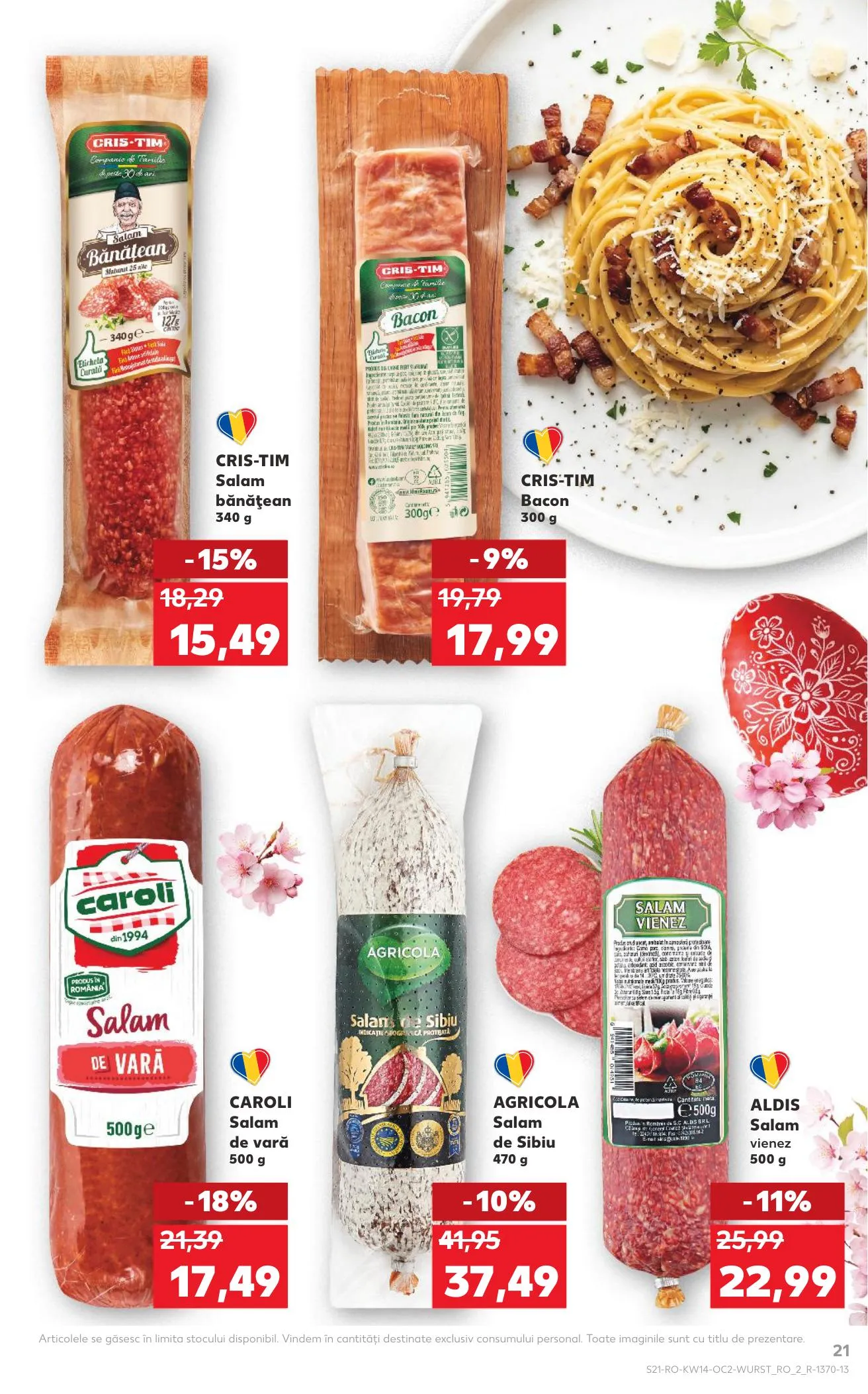 Kaufland akciós újság Románia 04.01–04.07 – 21. oldal