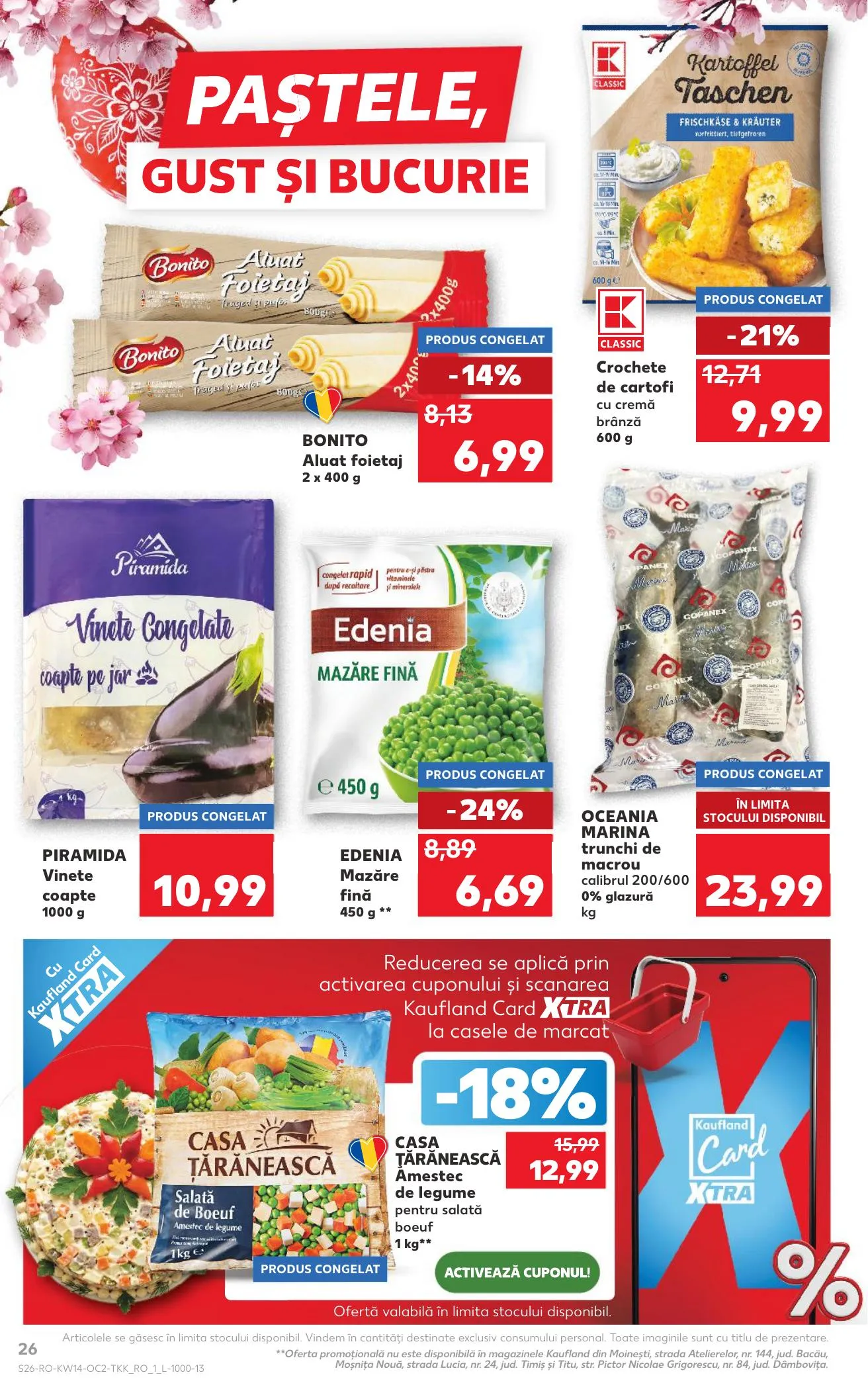 Kaufland akciós újság Románia 04.01–04.07 – 26. oldal