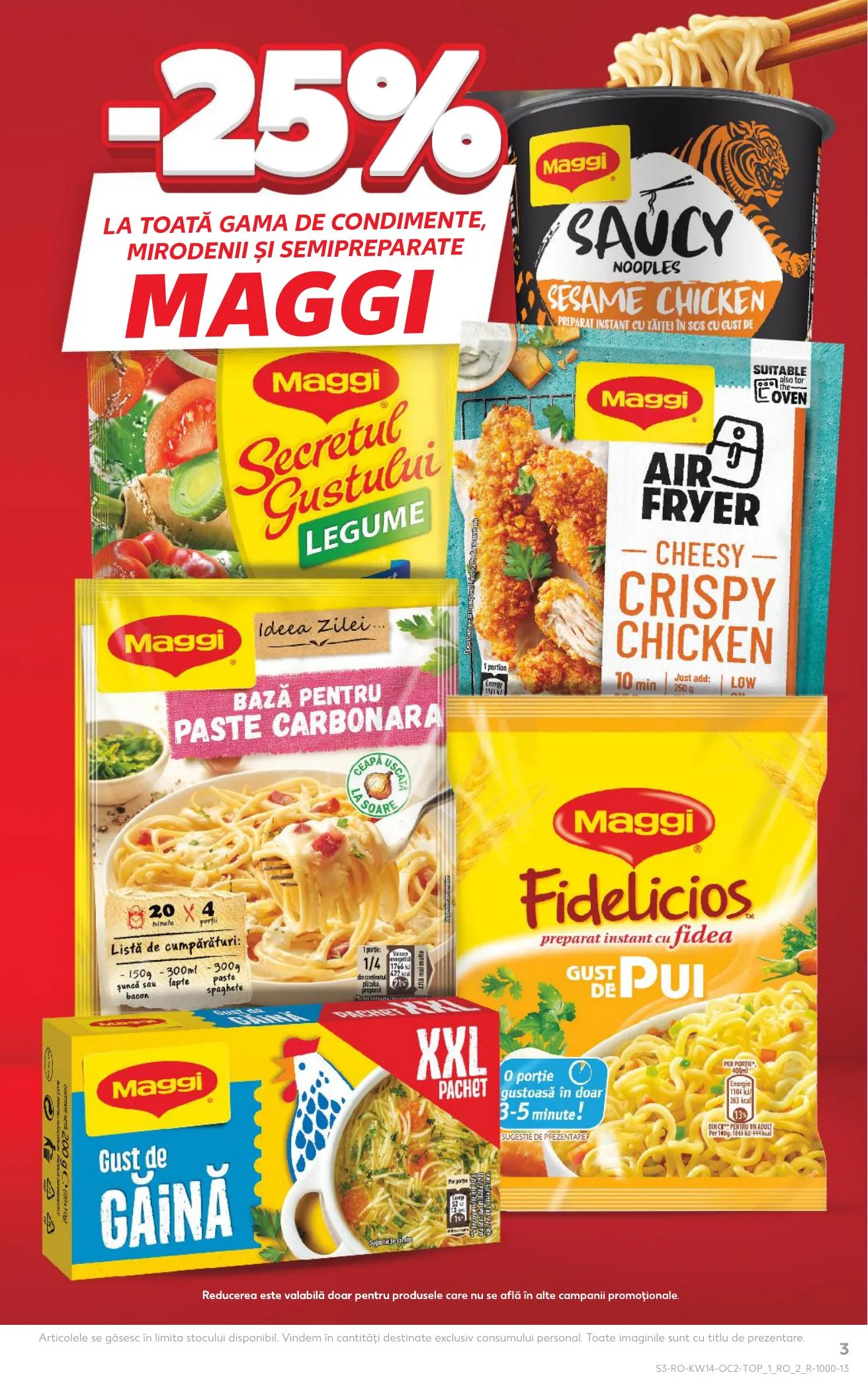 Kaufland akciós újság Románia 04.01–04.07 – 3. oldal