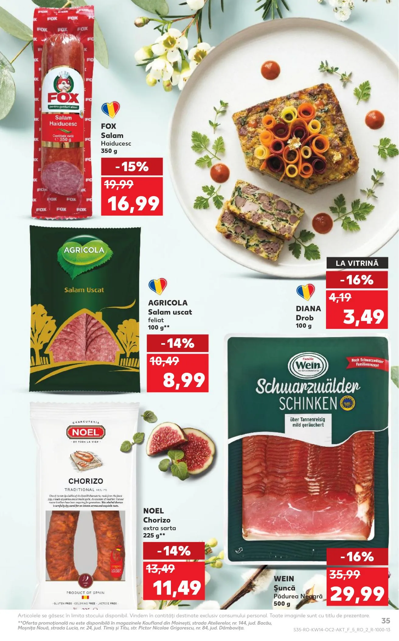 Kaufland akciós újság Románia 04.01–04.07 – 35. oldal