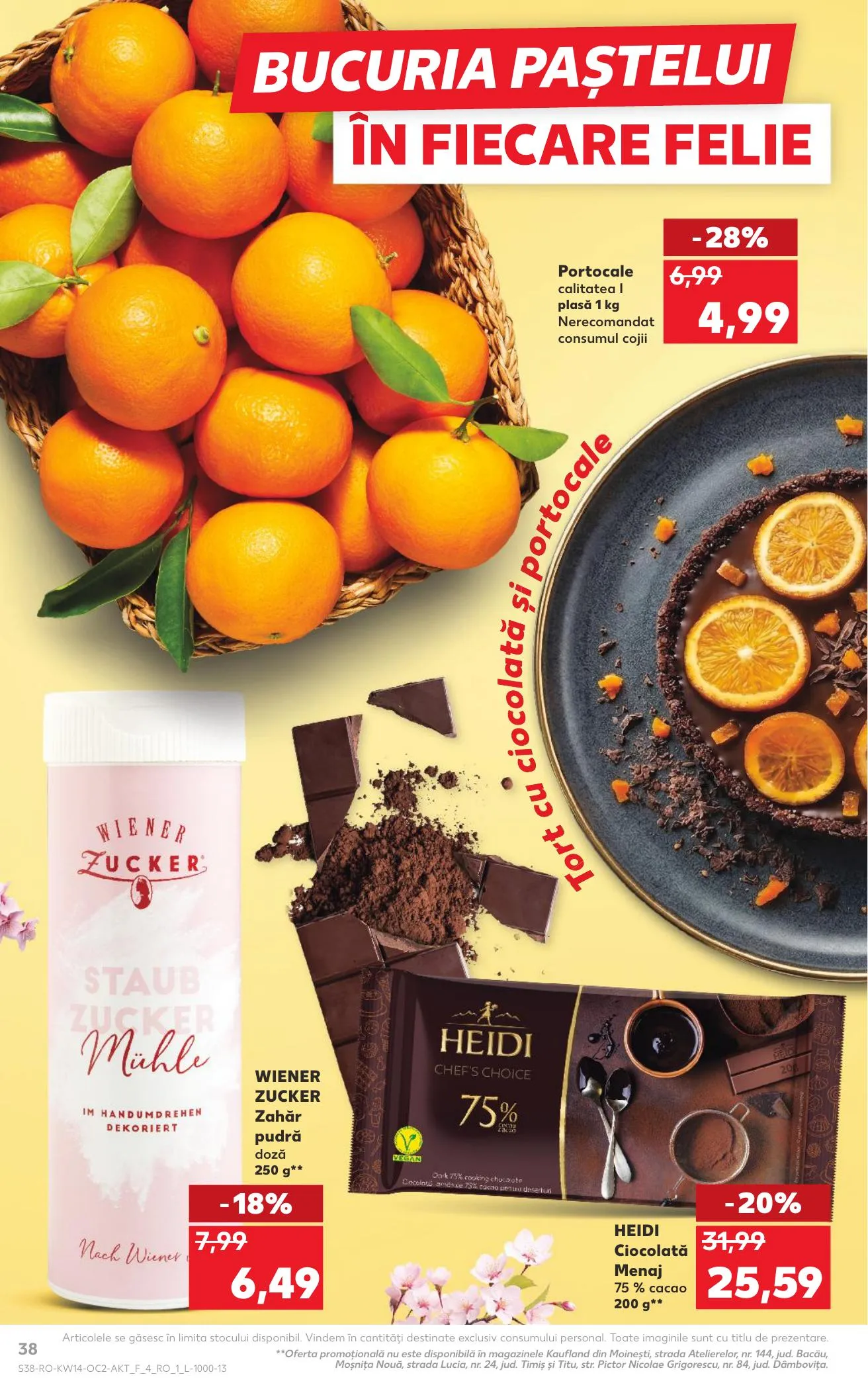 Kaufland akciós újság Románia 04.01–04.07 – 38. oldal