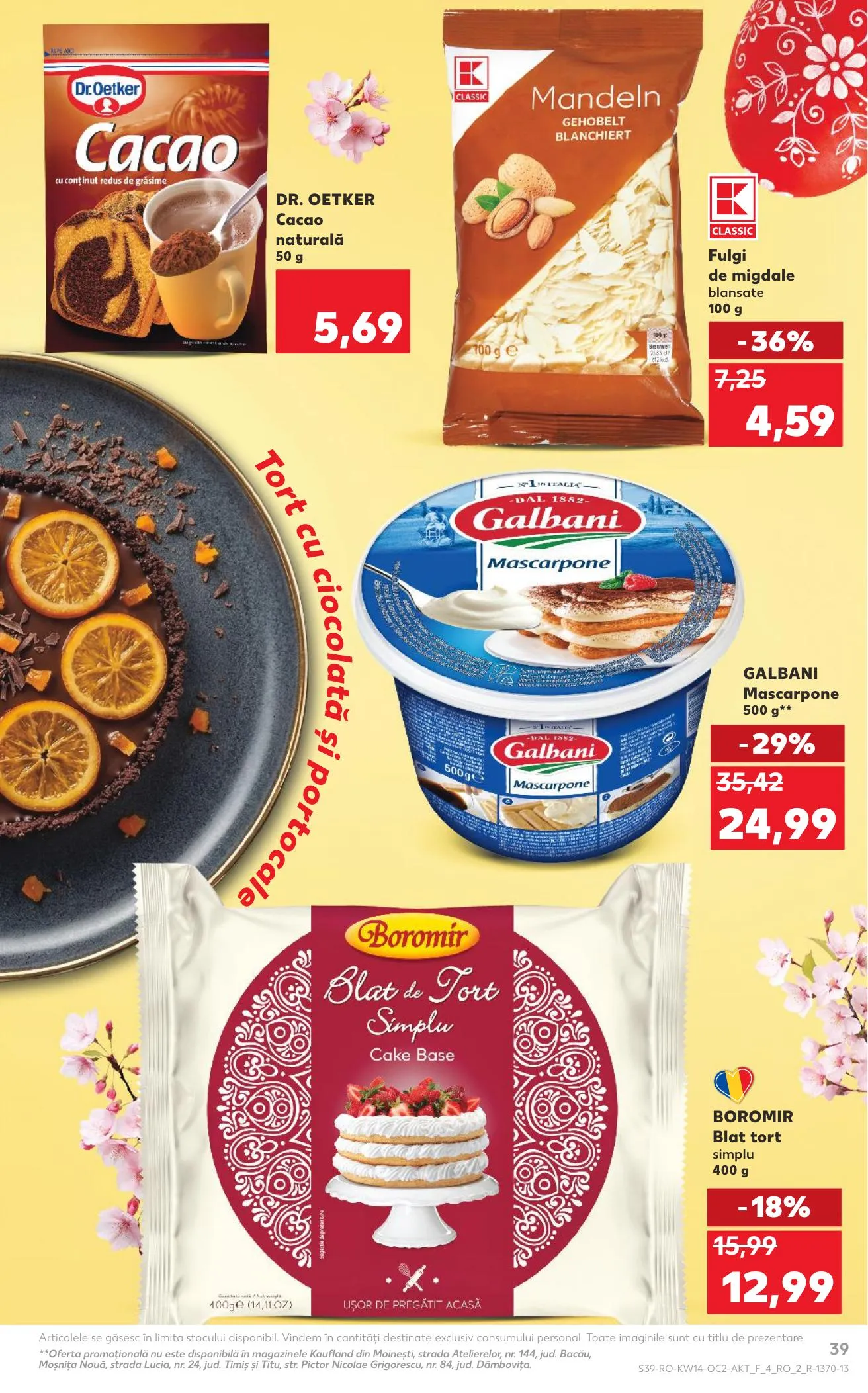 Kaufland akciós újság Románia 04.01–04.07 – 39. oldal