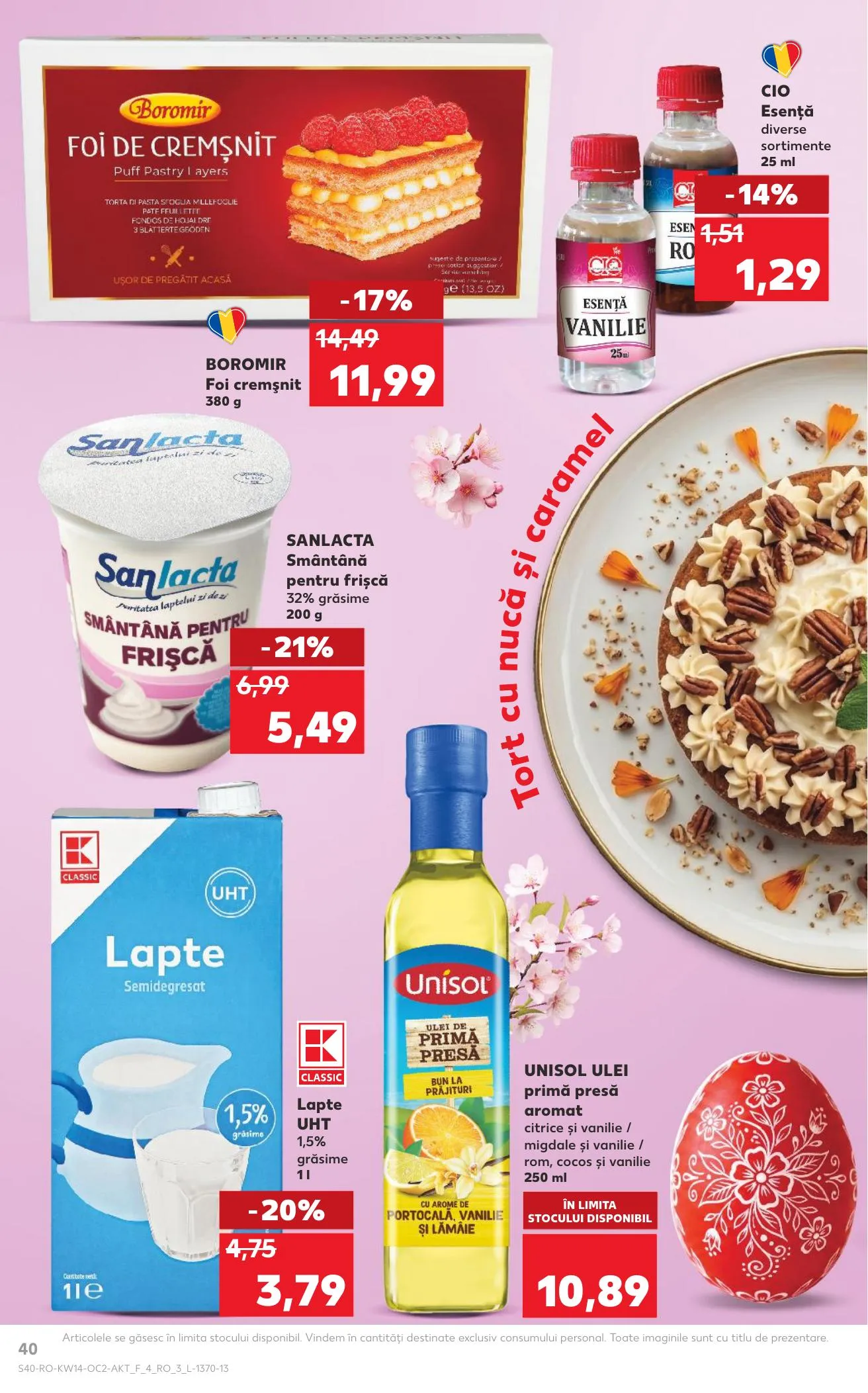 Kaufland akciós újság Románia 04.01–04.07 – 40. oldal