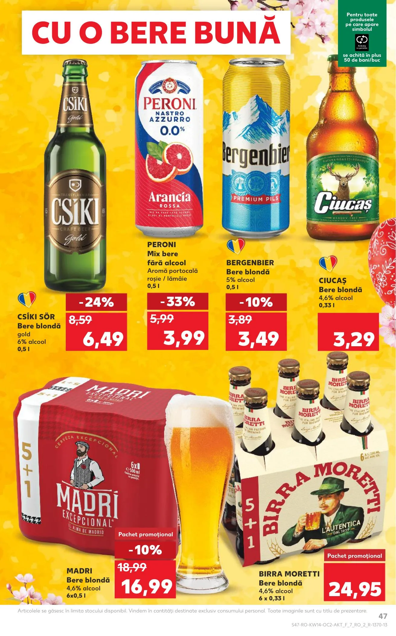Kaufland akciós újság Románia 04.01–04.07 – 47. oldal