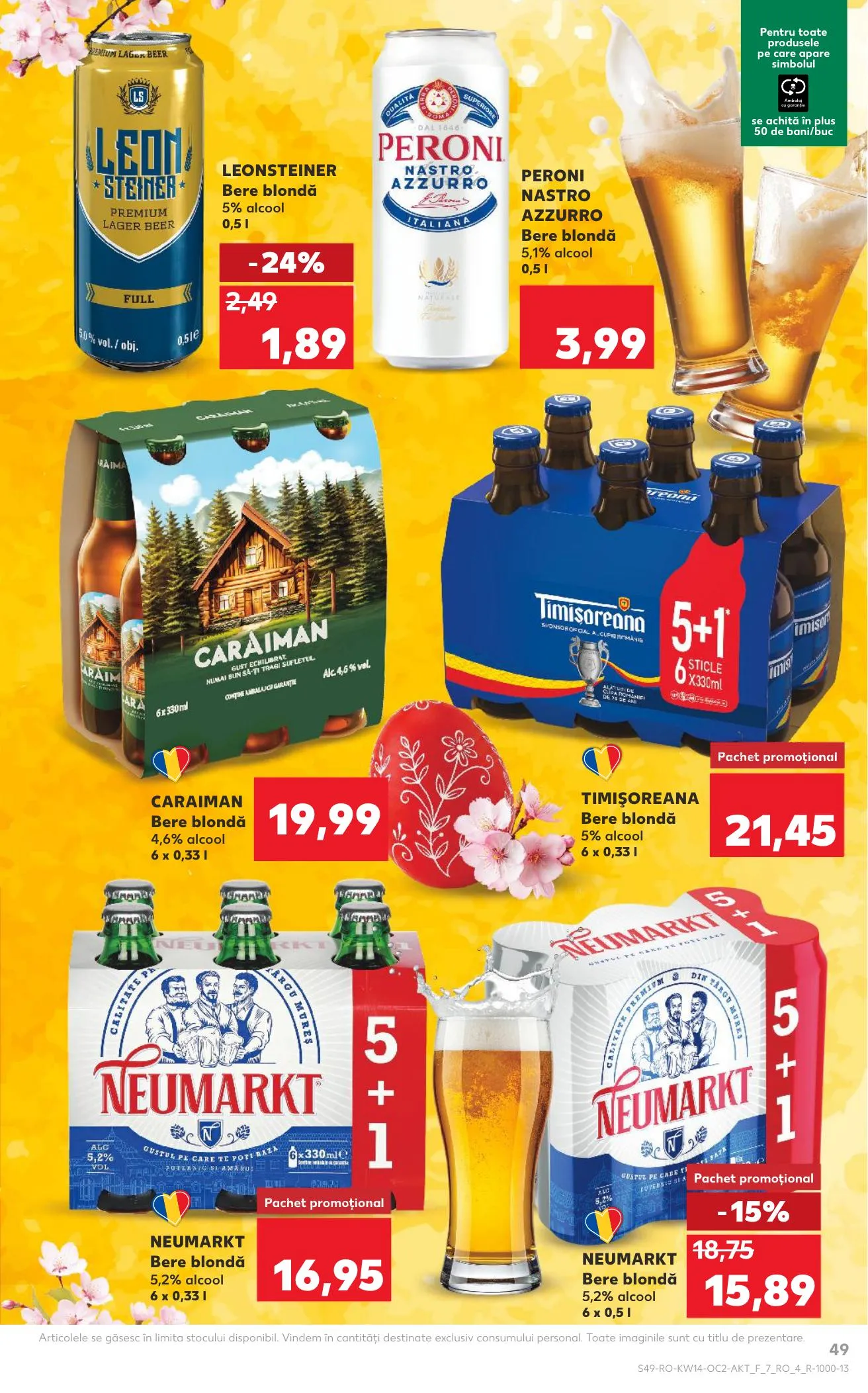 Kaufland akciós újság Románia 04.01–04.07 – 49. oldal