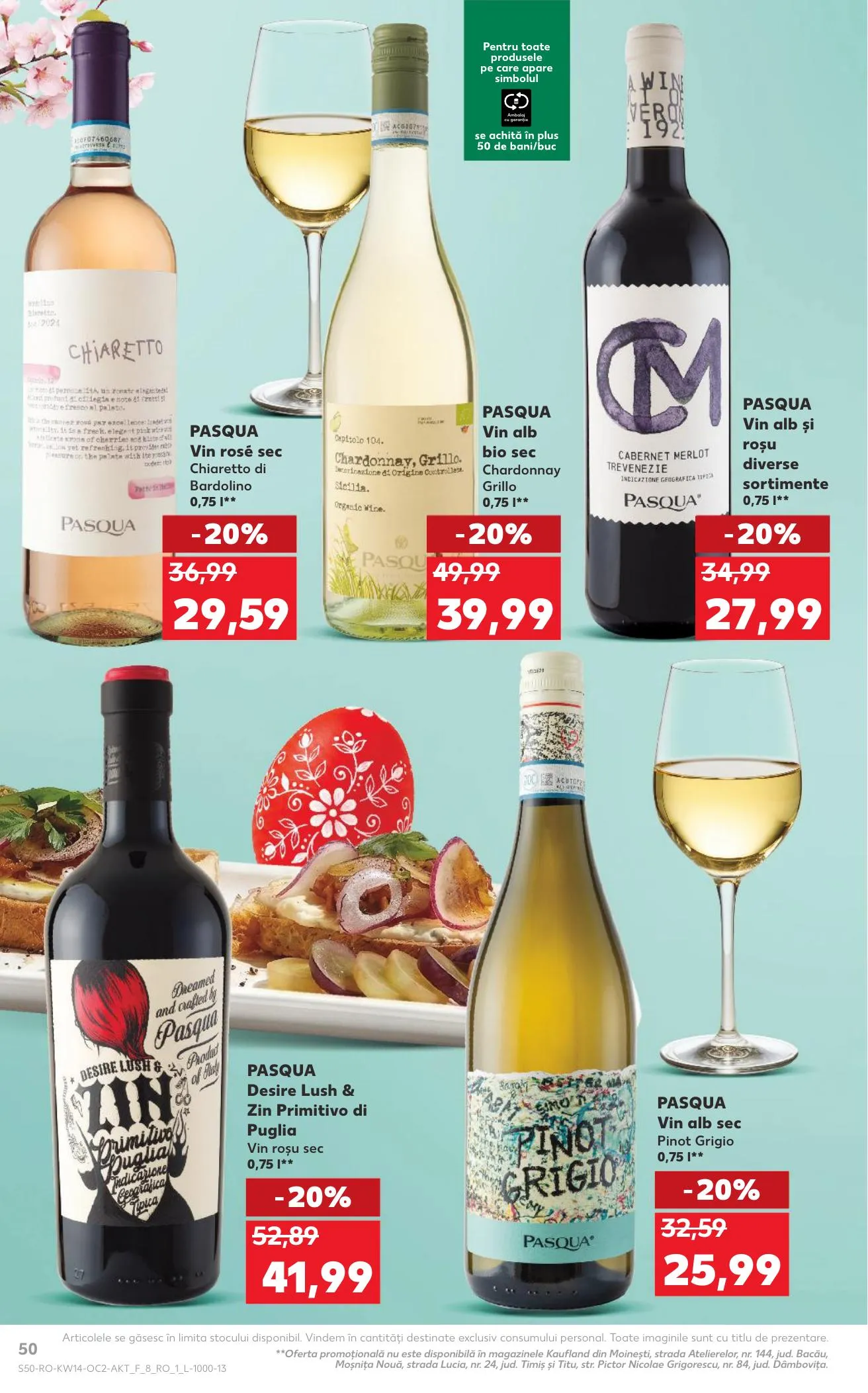 Kaufland akciós újság Románia 04.01–04.07 – 50. oldal