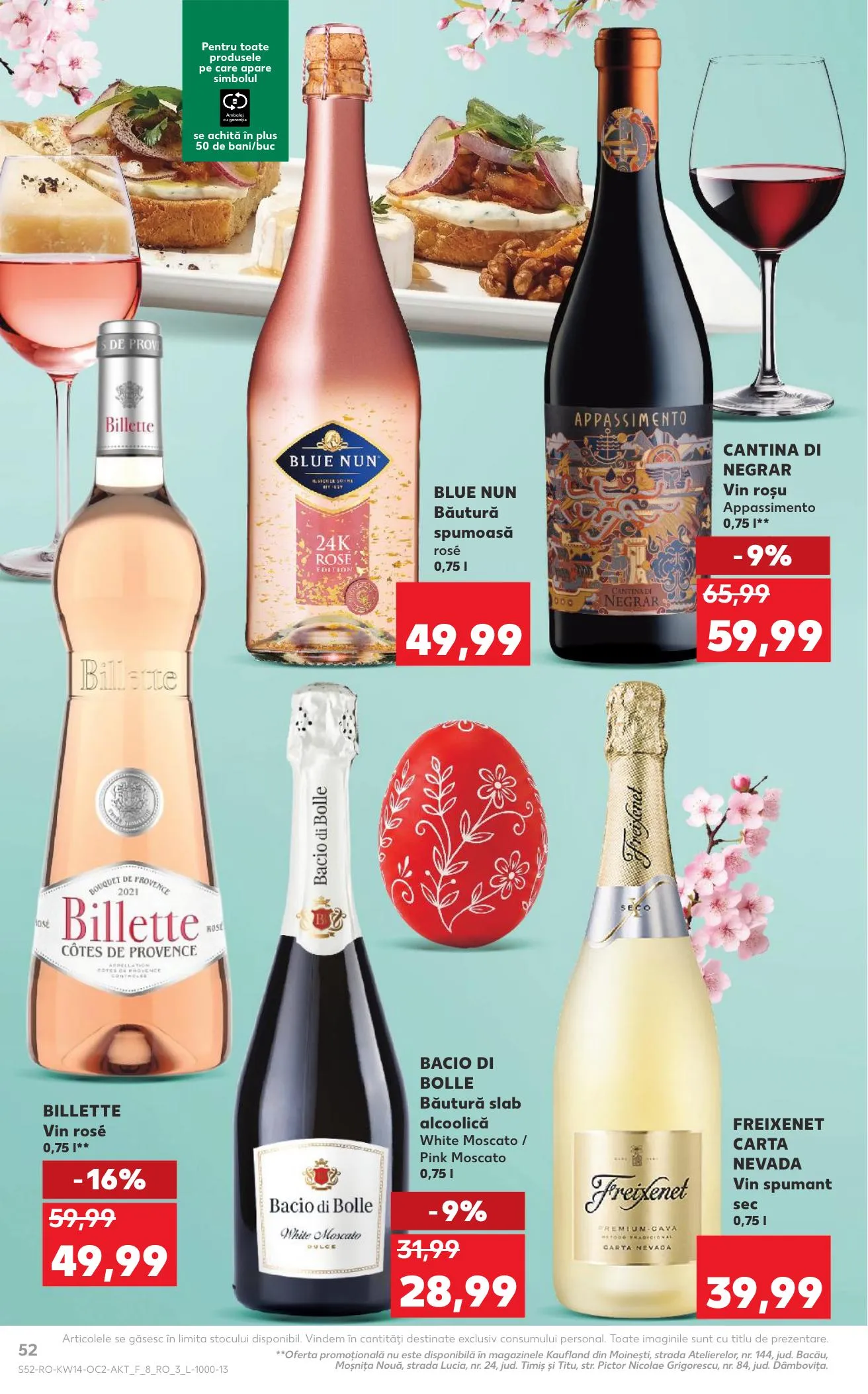 Kaufland akciós újság Románia 04.01–04.07 – 52. oldal