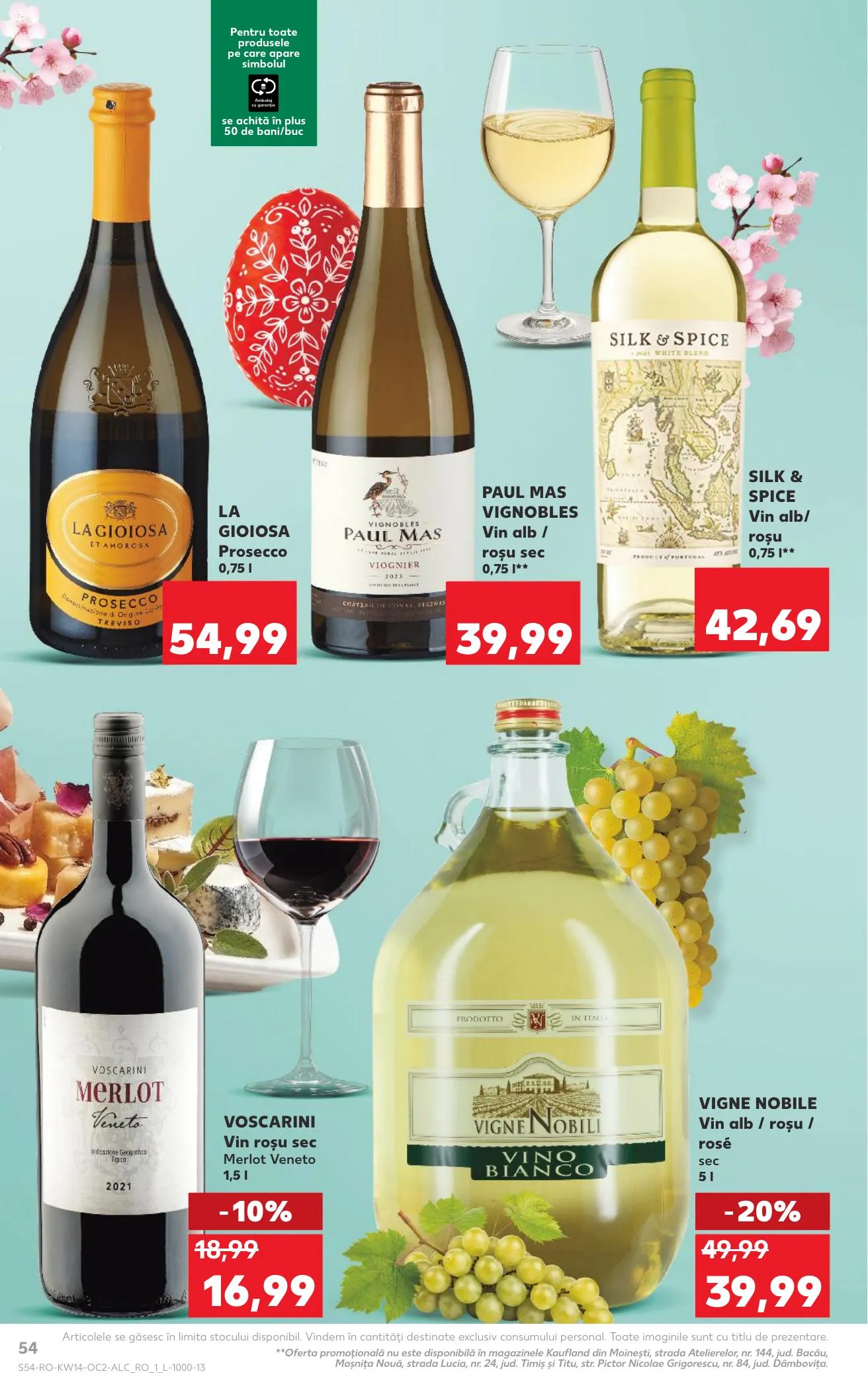 Kaufland akciós újság Románia 04.01–04.07 – 54. oldal
