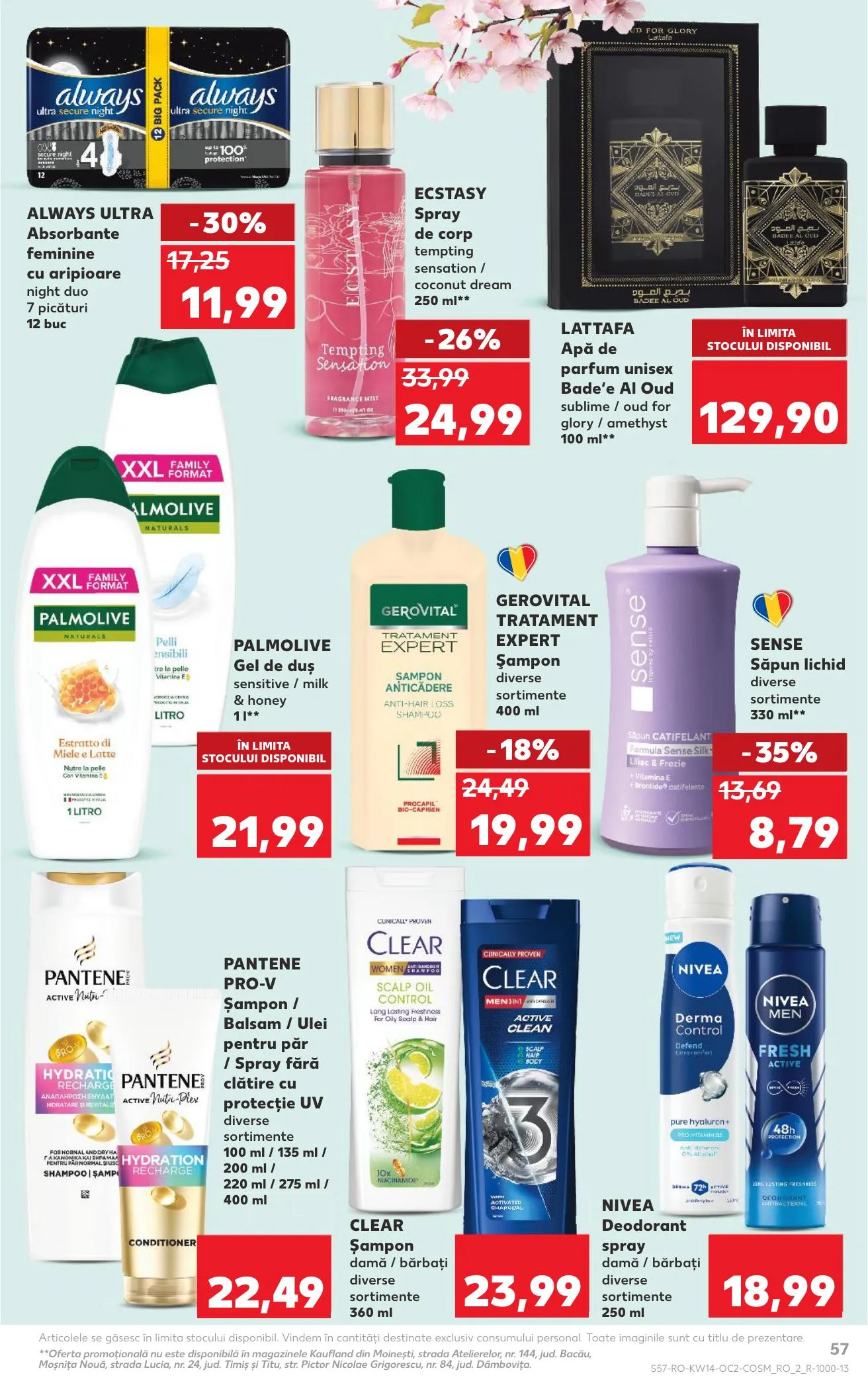 Kaufland akciós újság Románia 04.01–04.07 – 57. oldal
