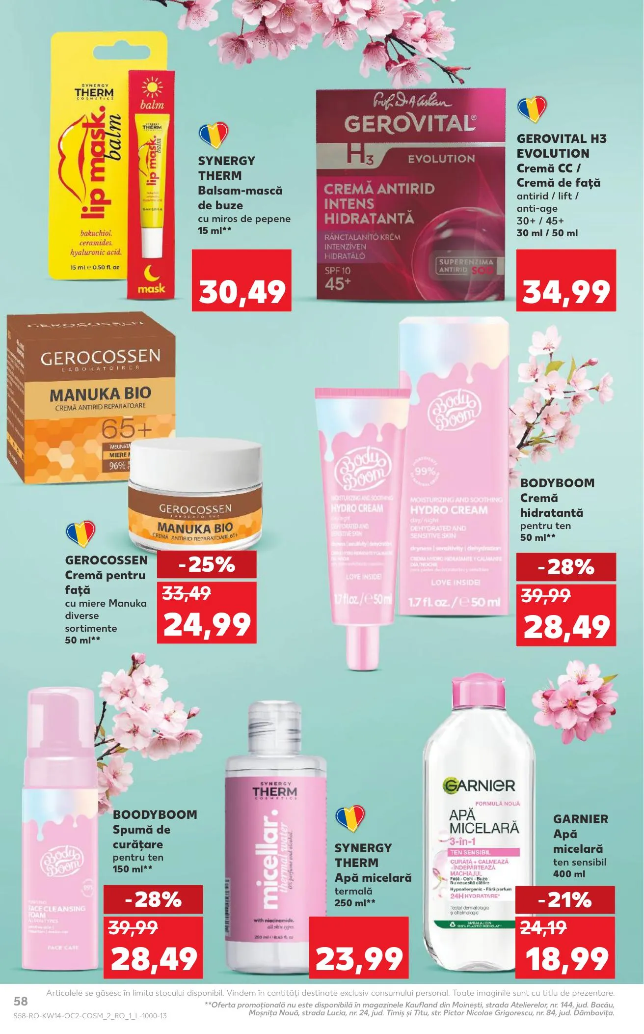 Kaufland akciós újság Románia 04.01–04.07 – 58. oldal