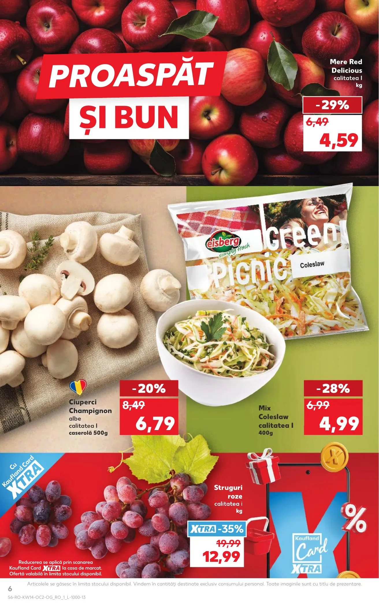 Kaufland akciós újság Románia 04.01–04.07 – 6. oldal