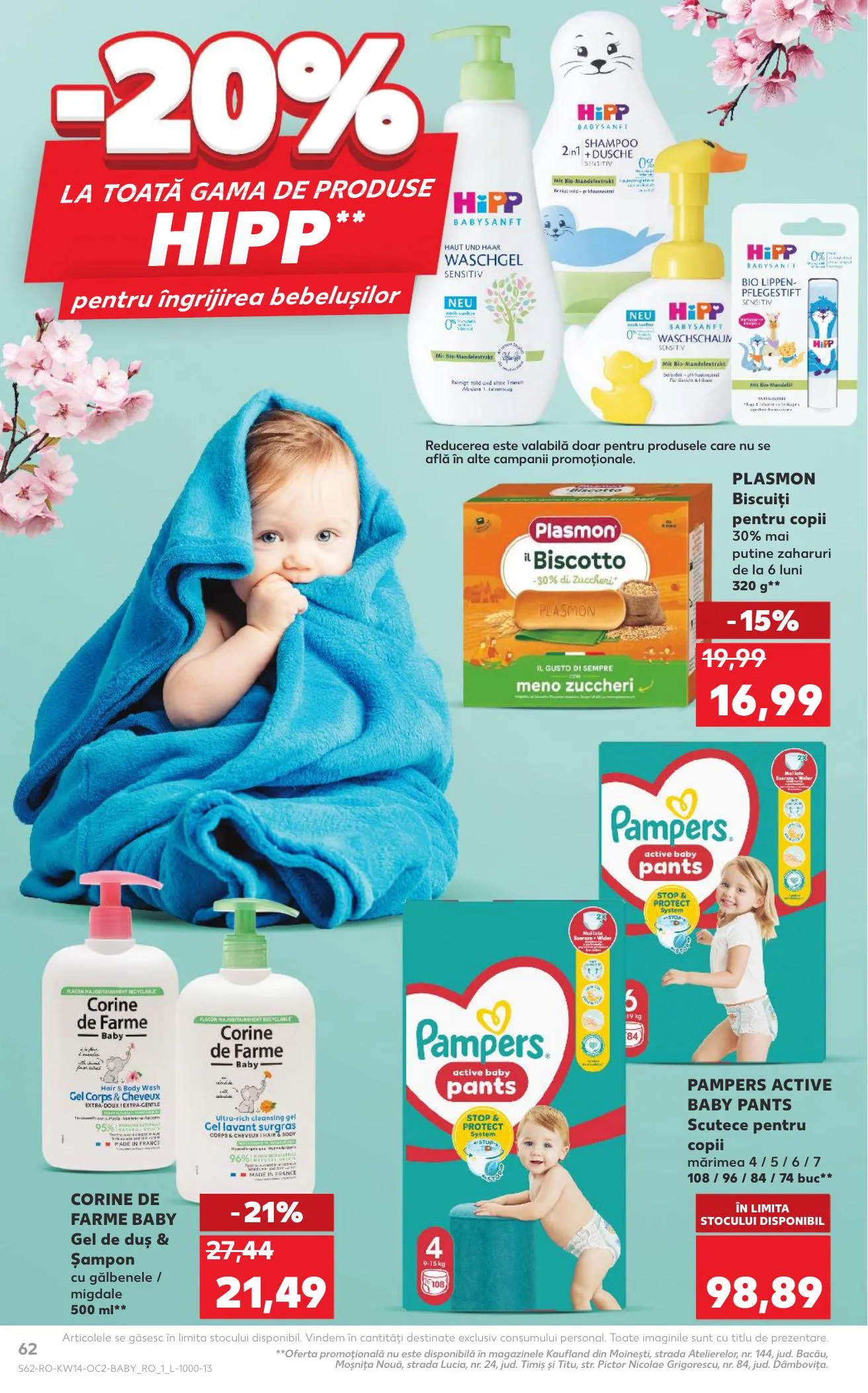 Kaufland akciós újság Románia 04.01–04.07 – 62. oldal