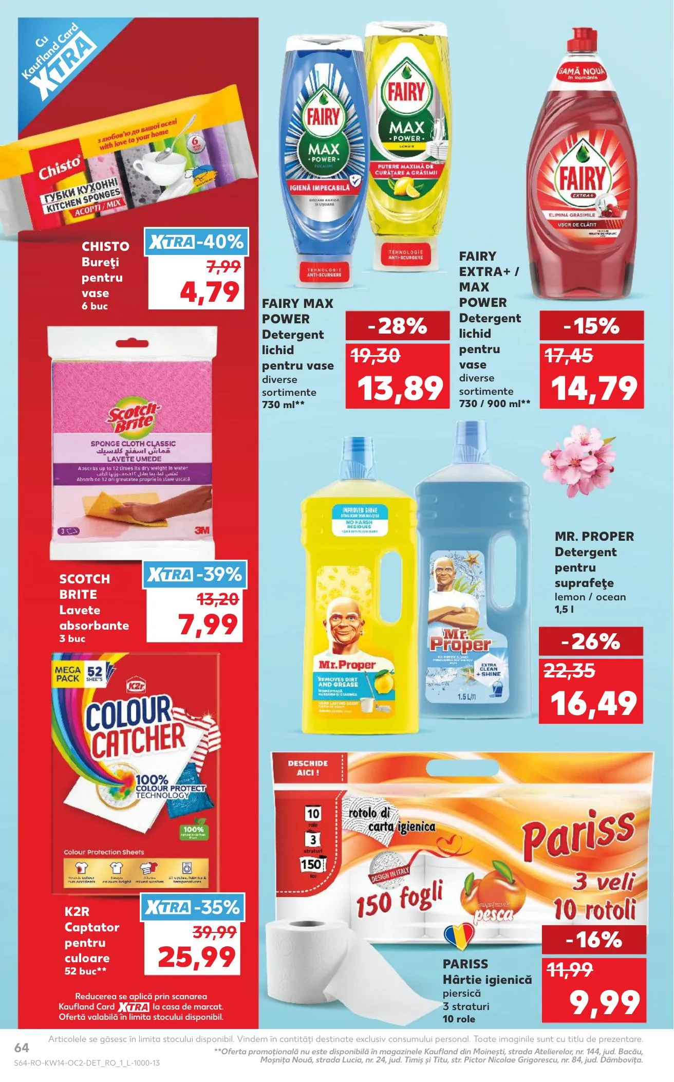 Kaufland akciós újság Románia 04.01–04.07 – 64. oldal