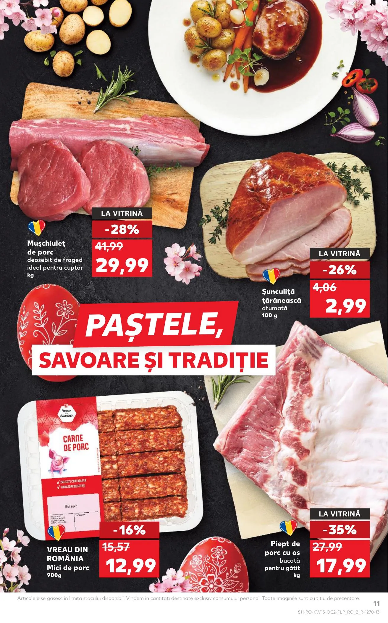 Kaufland akciós újság Románia 04.08–04.14 – 11. oldal