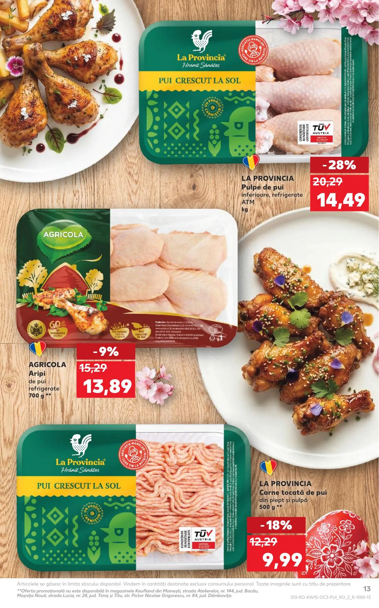 Kaufland akciós újság Románia 04.08–04.14 – 13. oldal