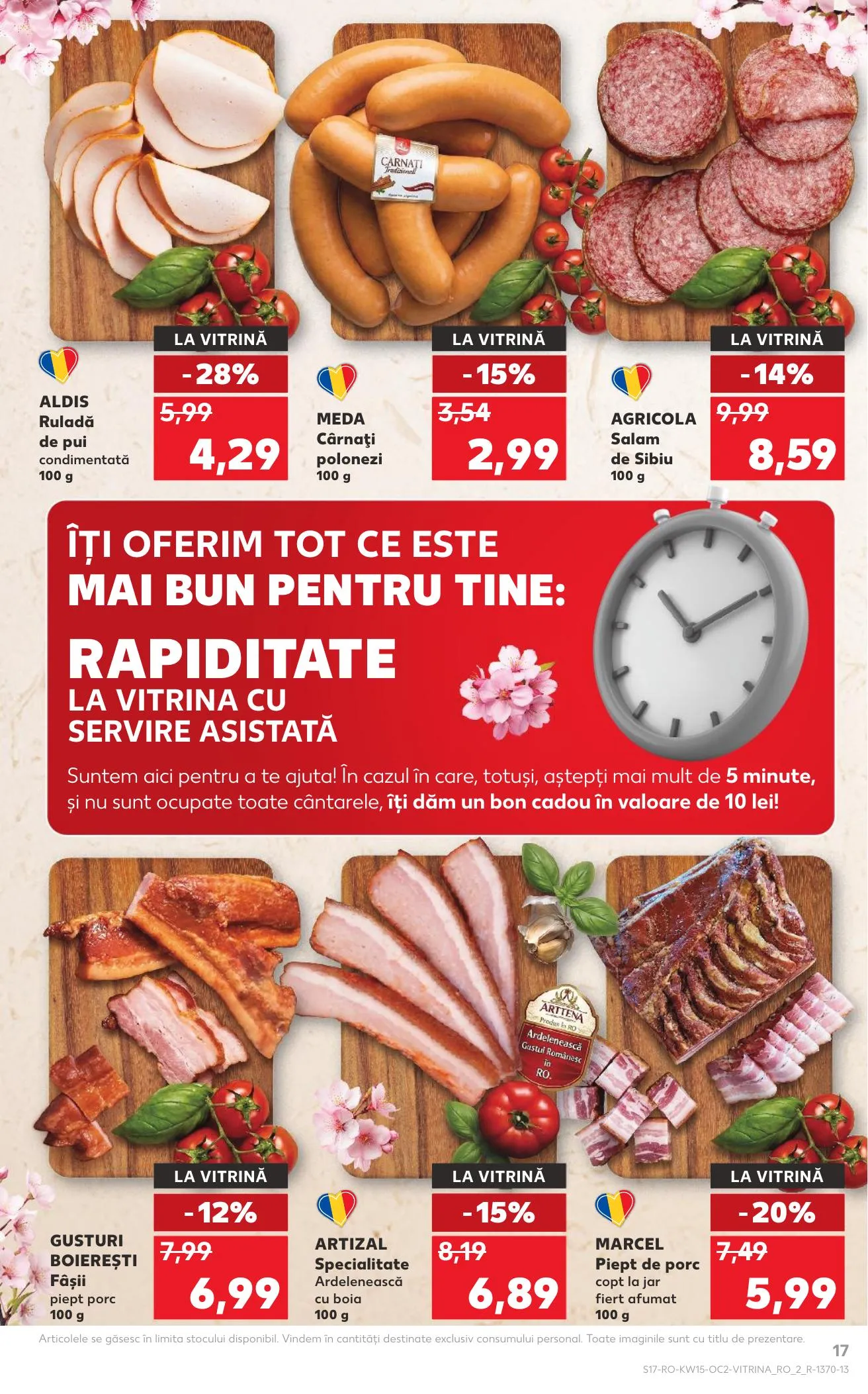 Kaufland akciós újság Románia 04.08–04.14 – 17. oldal