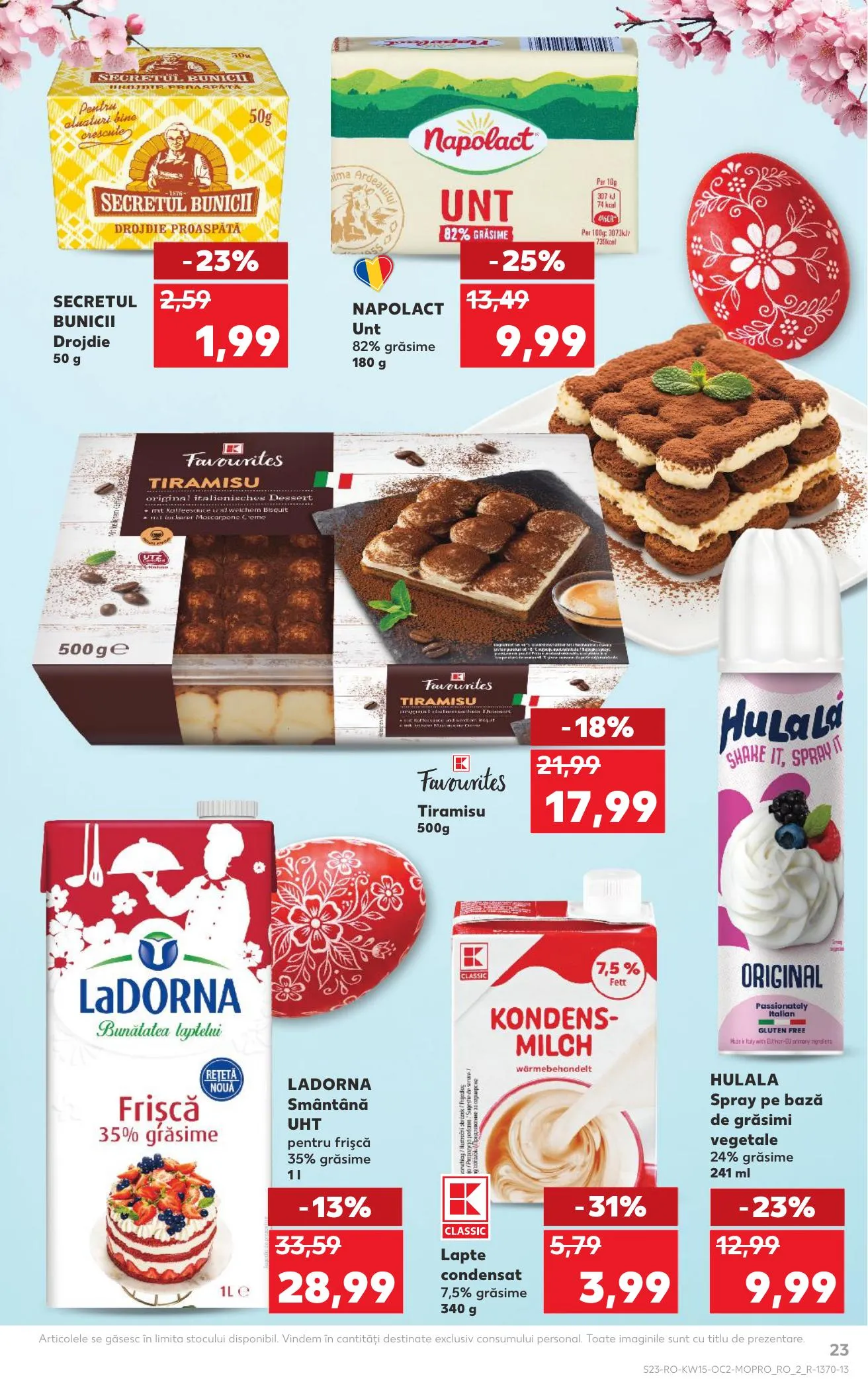 Kaufland akciós újság Románia 04.08–04.14 – 23. oldal