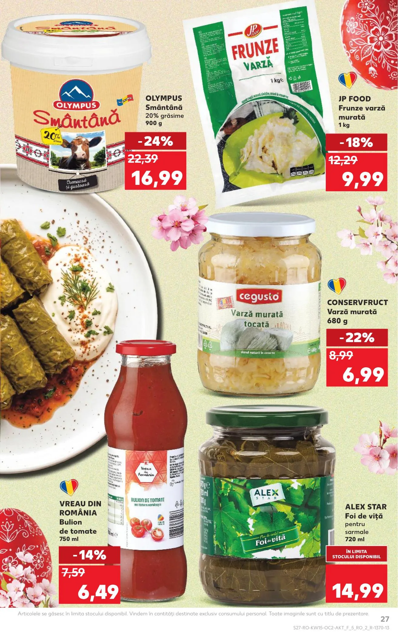 Kaufland akciós újság Románia 04.08–04.14 – 27. oldal