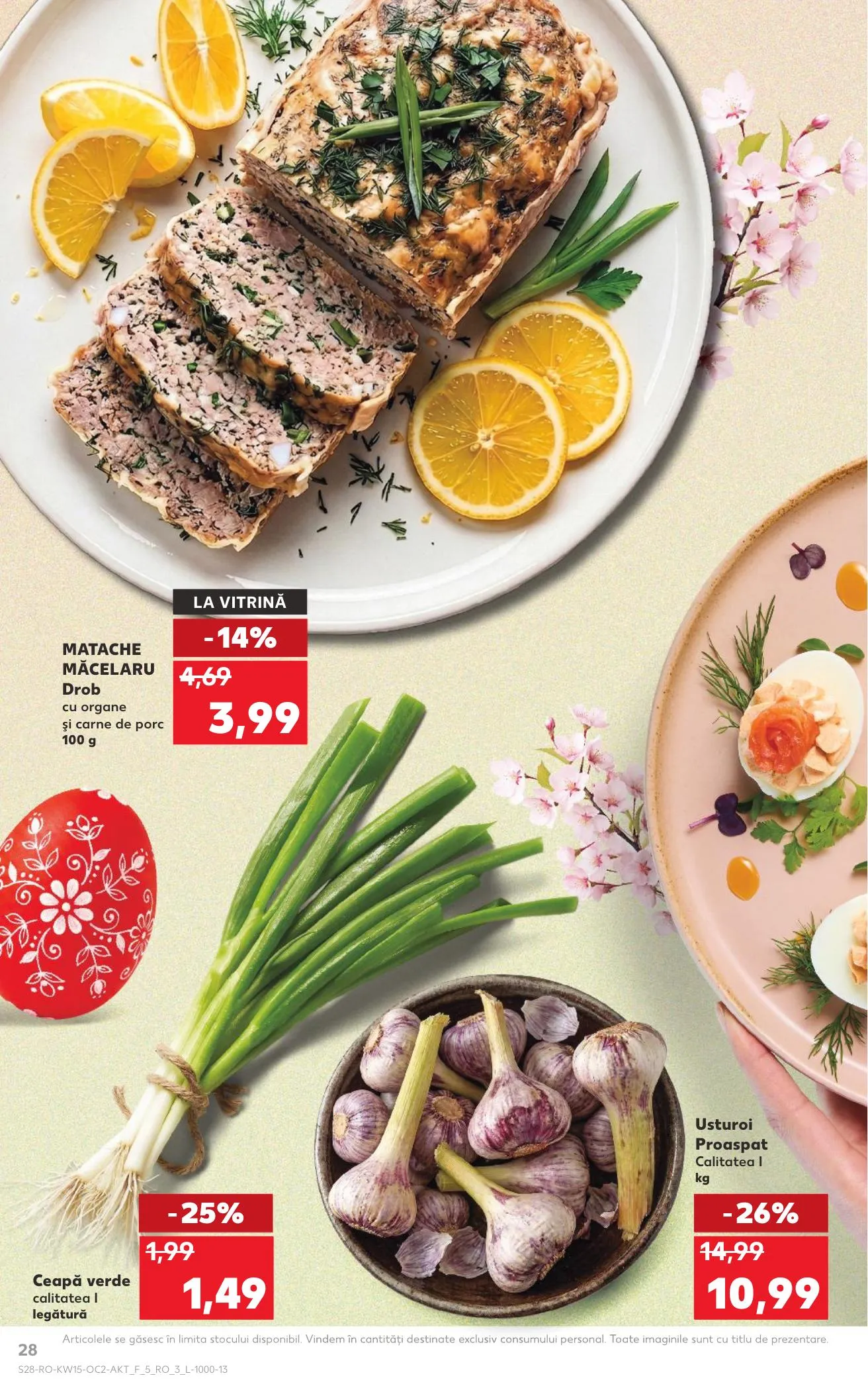 Kaufland akciós újság Románia 04.08–04.14 – 28. oldal