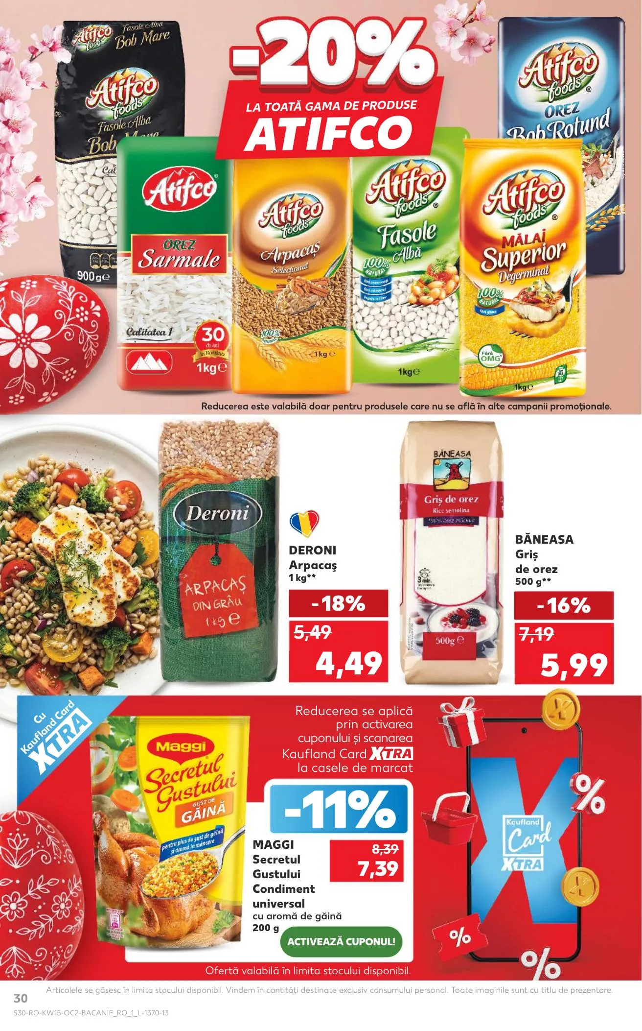 Kaufland akciós újság Románia 04.08–04.14 – 30. oldal