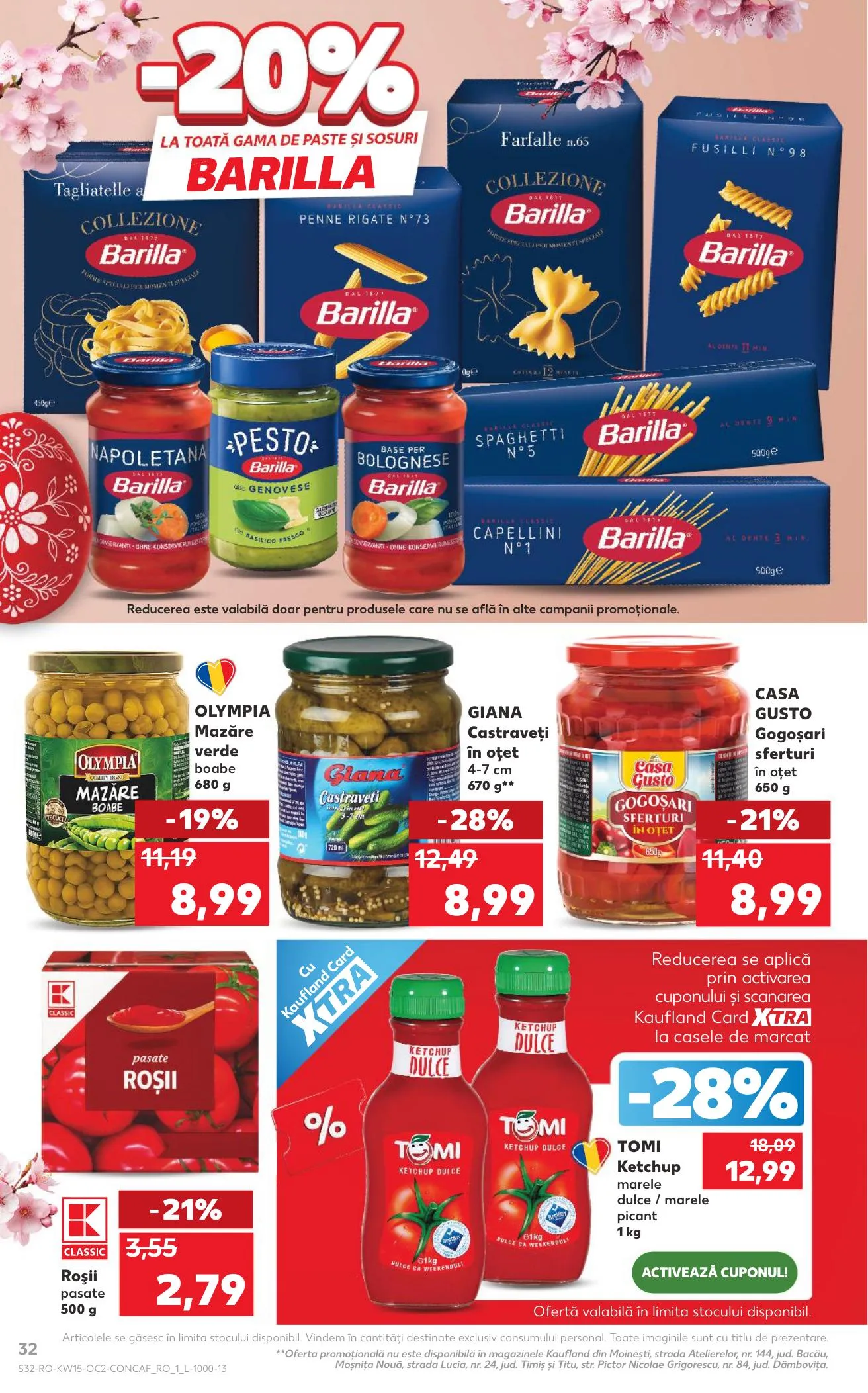 Kaufland akciós újság Románia 04.08–04.14 – 32. oldal