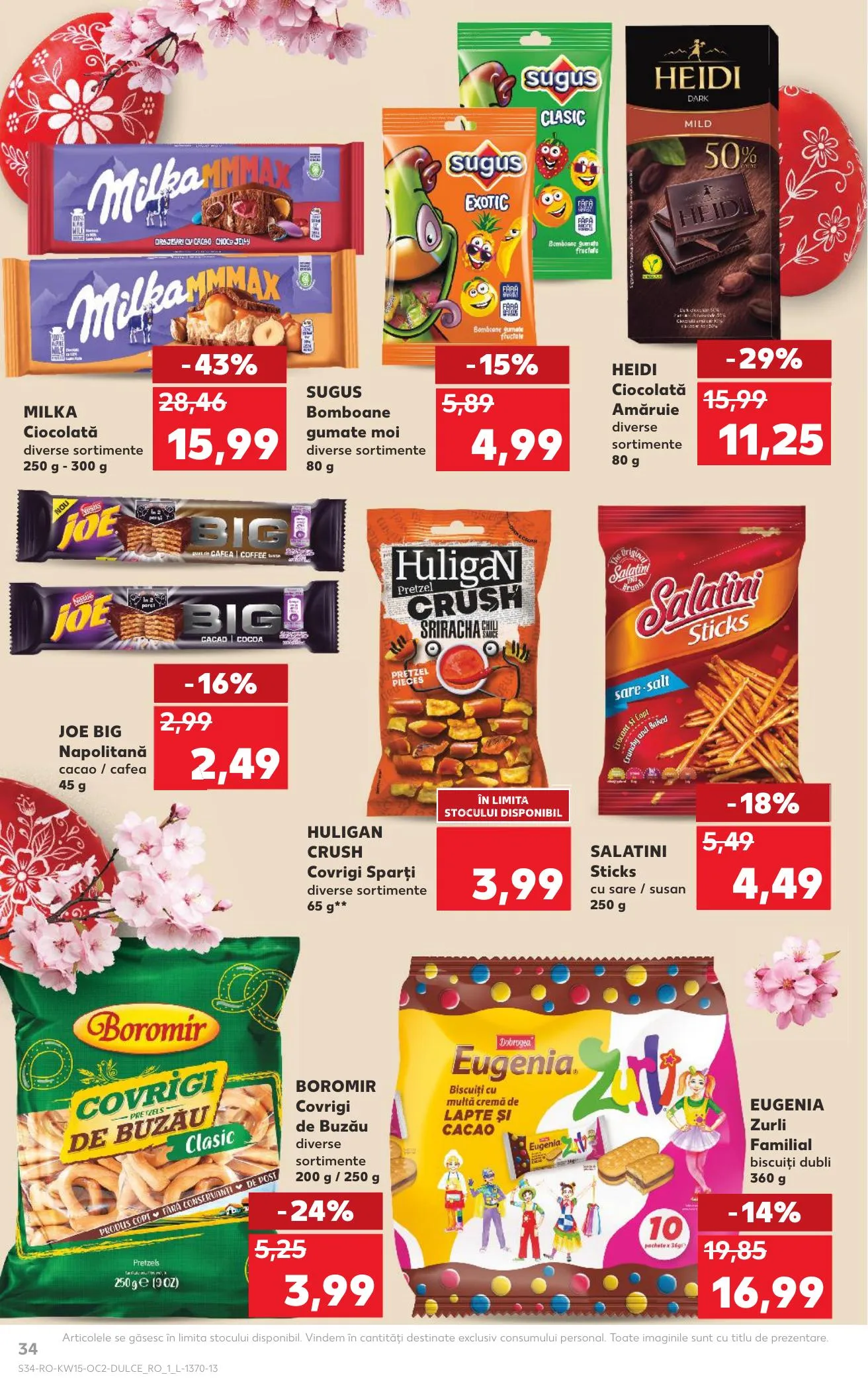 Kaufland akciós újság Románia 04.08–04.14 – 34. oldal
