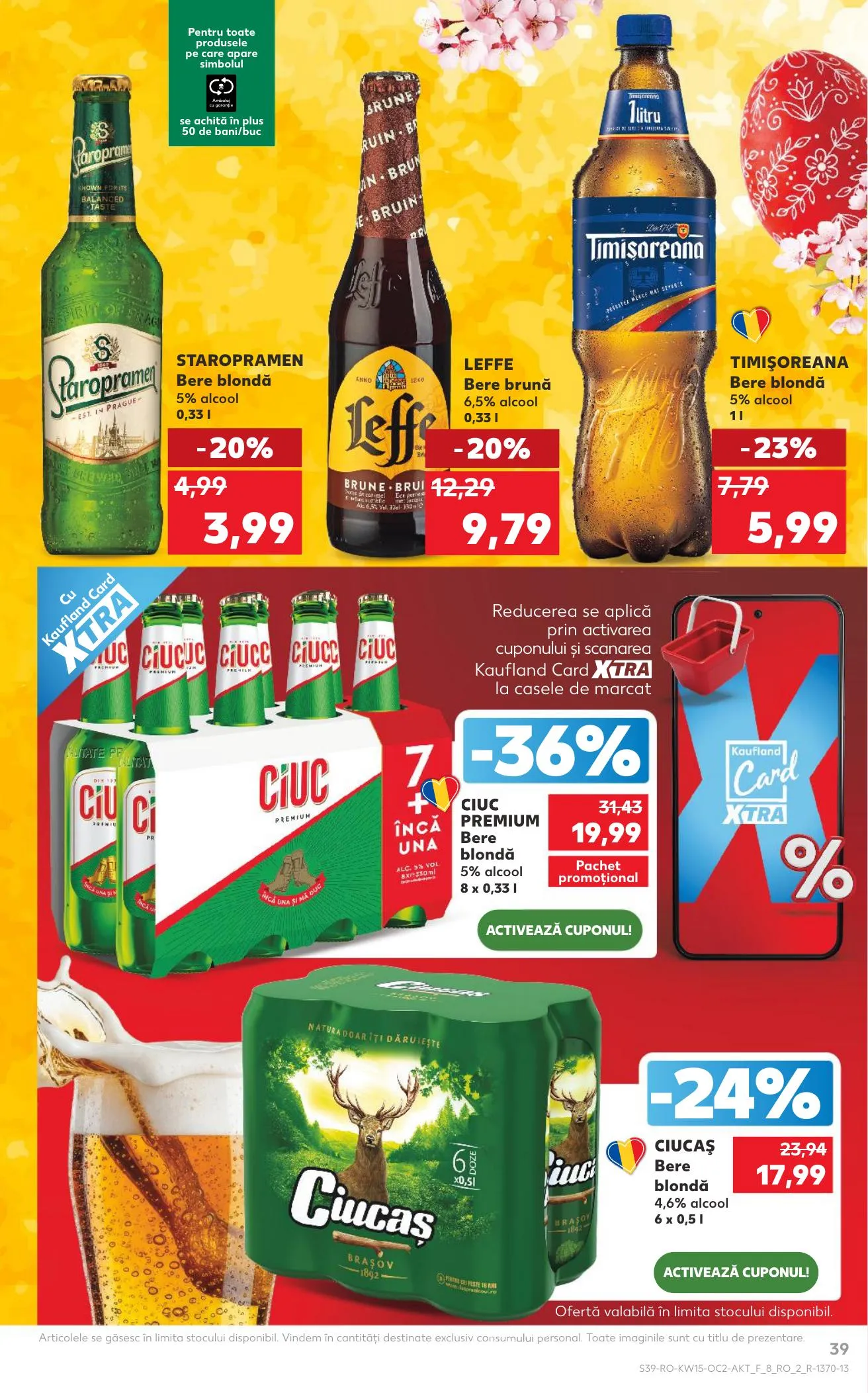 Kaufland akciós újság Románia 04.08–04.14 – 39. oldal