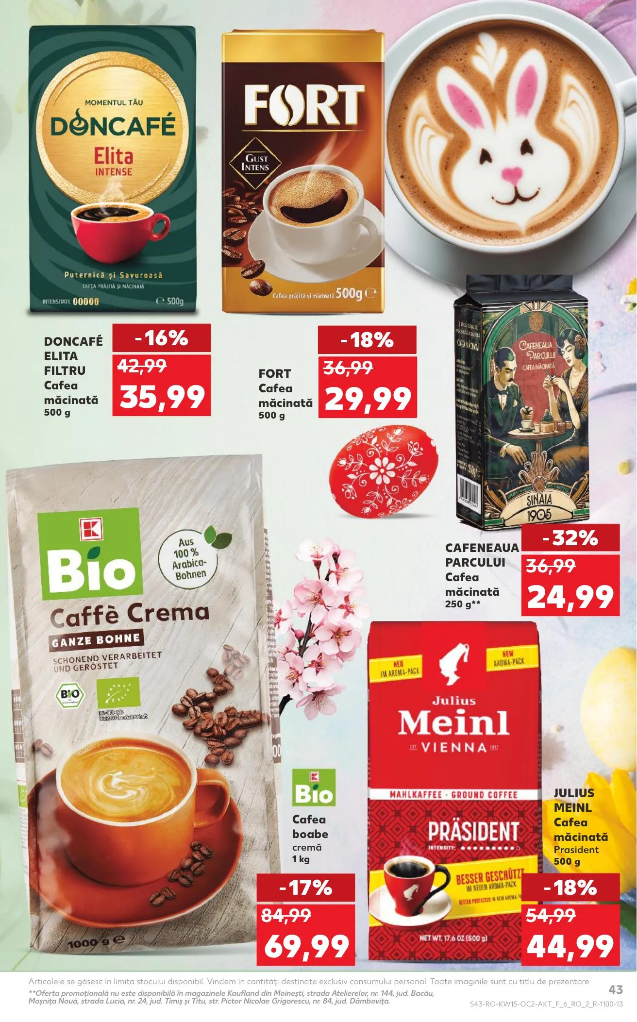 Kaufland akciós újság Románia 04.08–04.14 – 43. oldal
