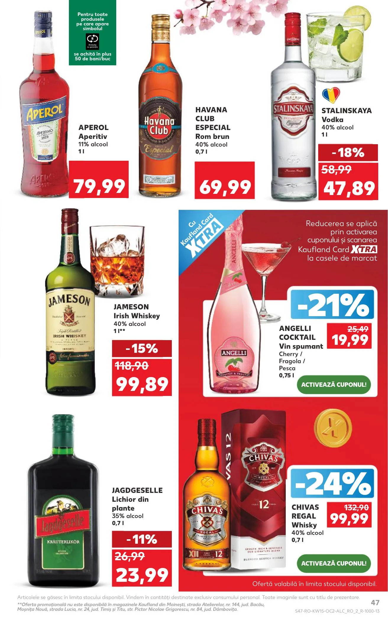 Kaufland akciós újság Románia 04.08–04.14 – 47. oldal