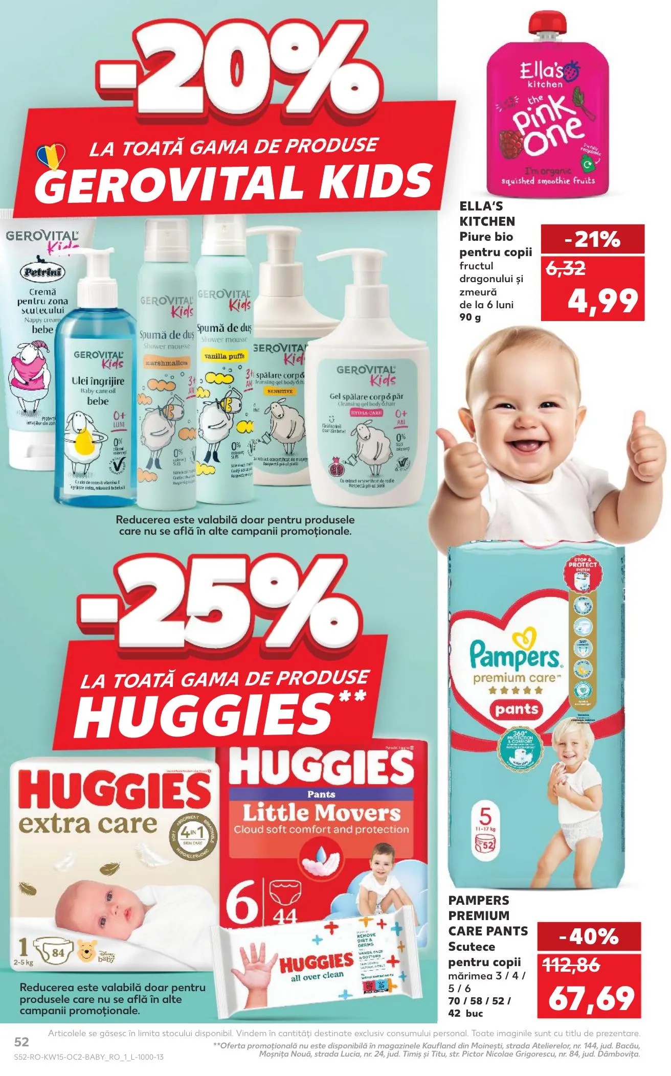 Kaufland akciós újság Románia 04.08–04.14 – 52. oldal