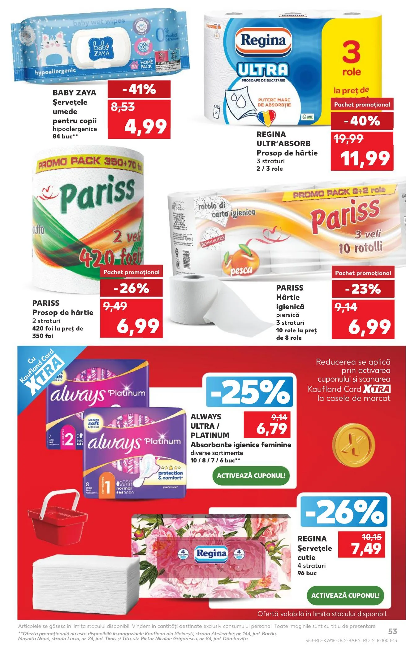 Kaufland akciós újság Románia 04.08–04.14 – 53. oldal