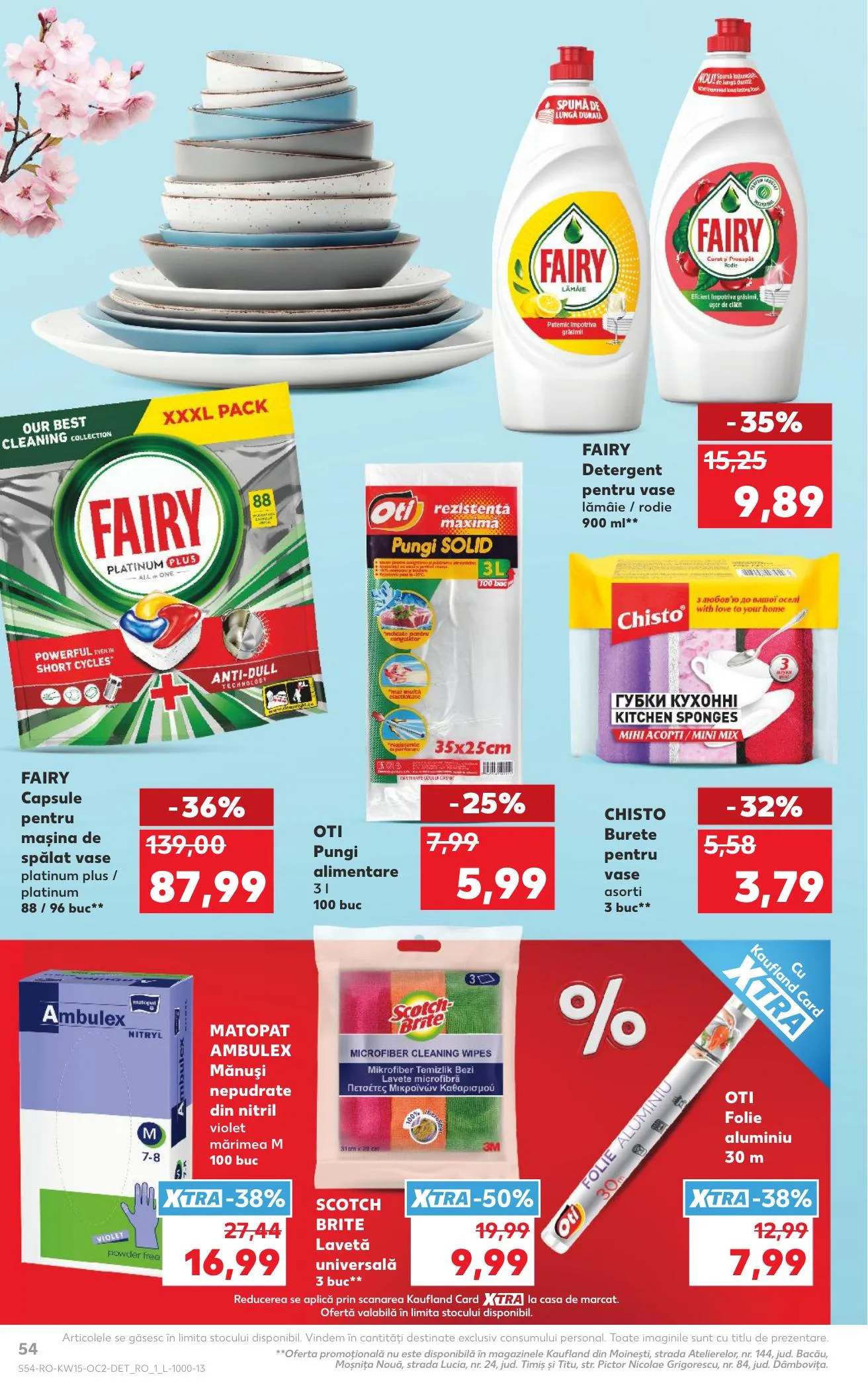 Kaufland akciós újság Románia 04.08–04.14 – 54. oldal