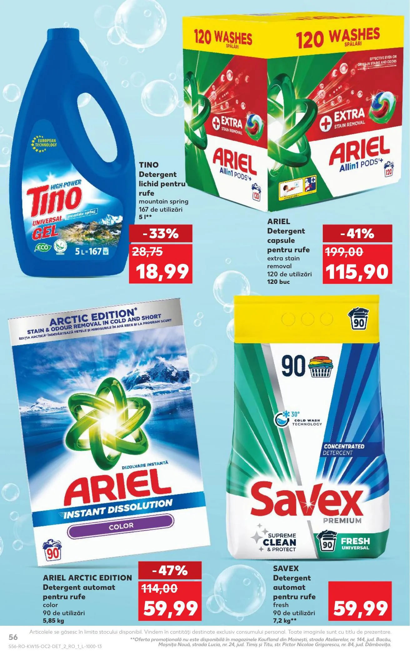 Kaufland akciós újság Románia 04.08–04.14 – 56. oldal