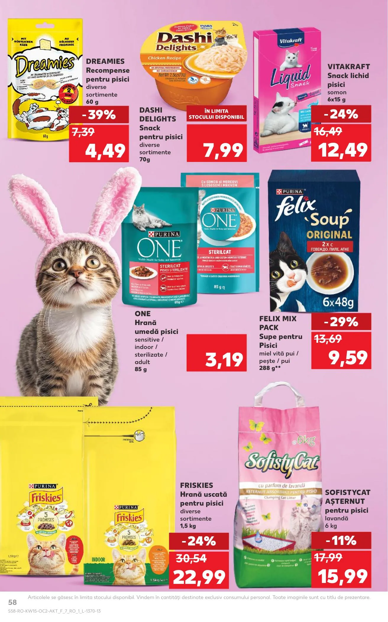 Kaufland akciós újság Románia 04.08–04.14 – 58. oldal