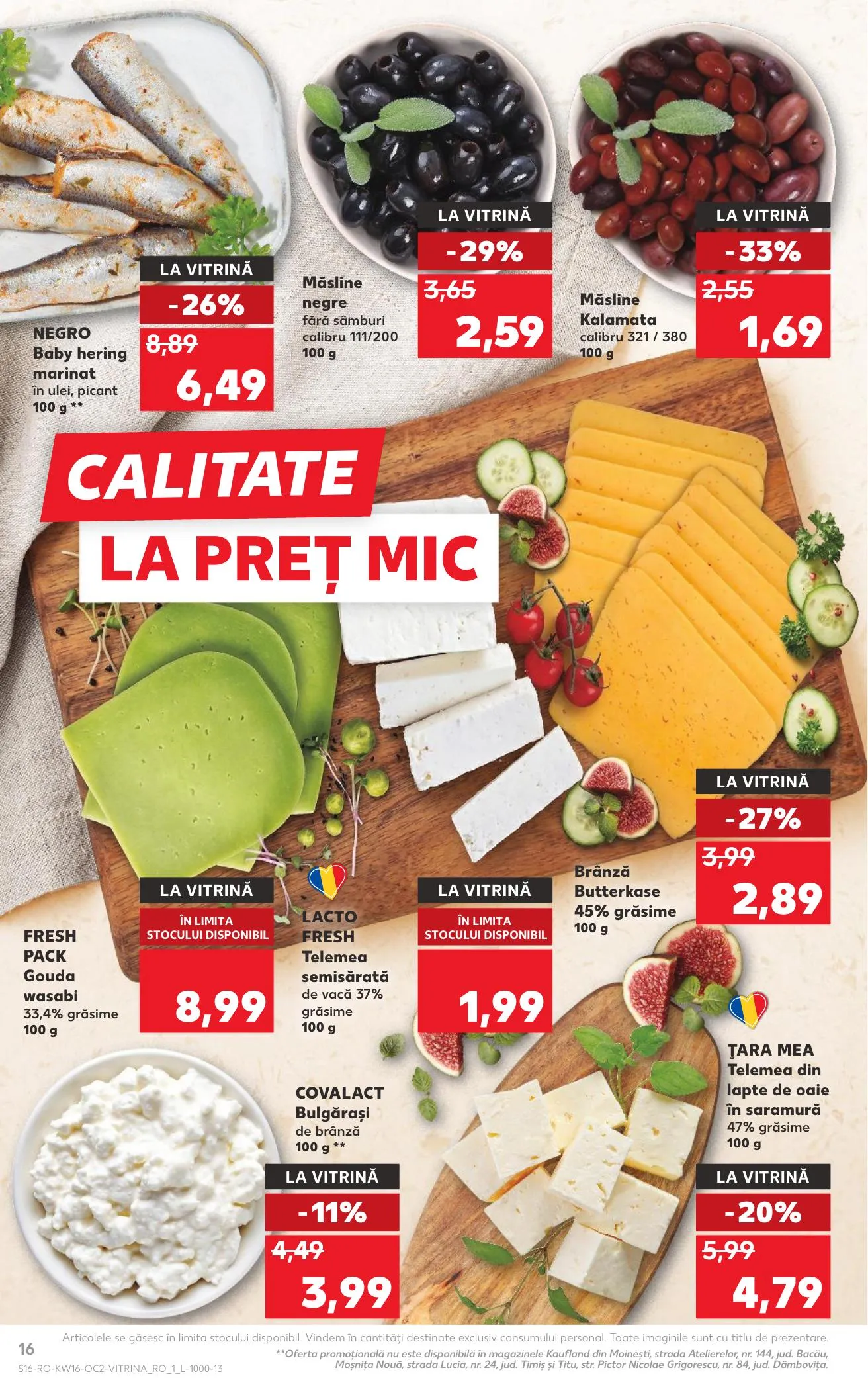 Kaufland akciós újság Románia 04.15–04.21 – 16. oldal