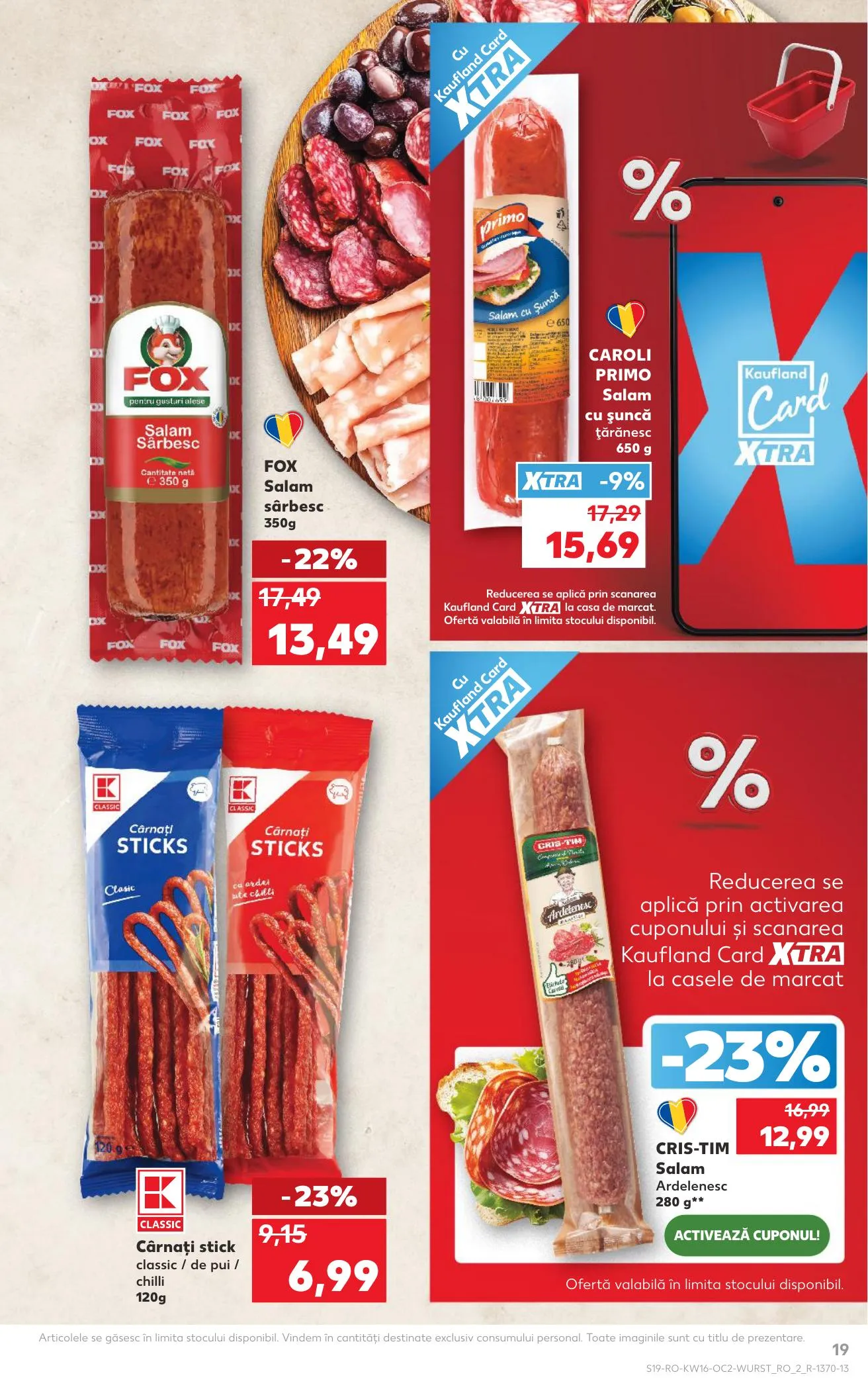 Kaufland akciós újság Románia 04.15–04.21 – 19. oldal