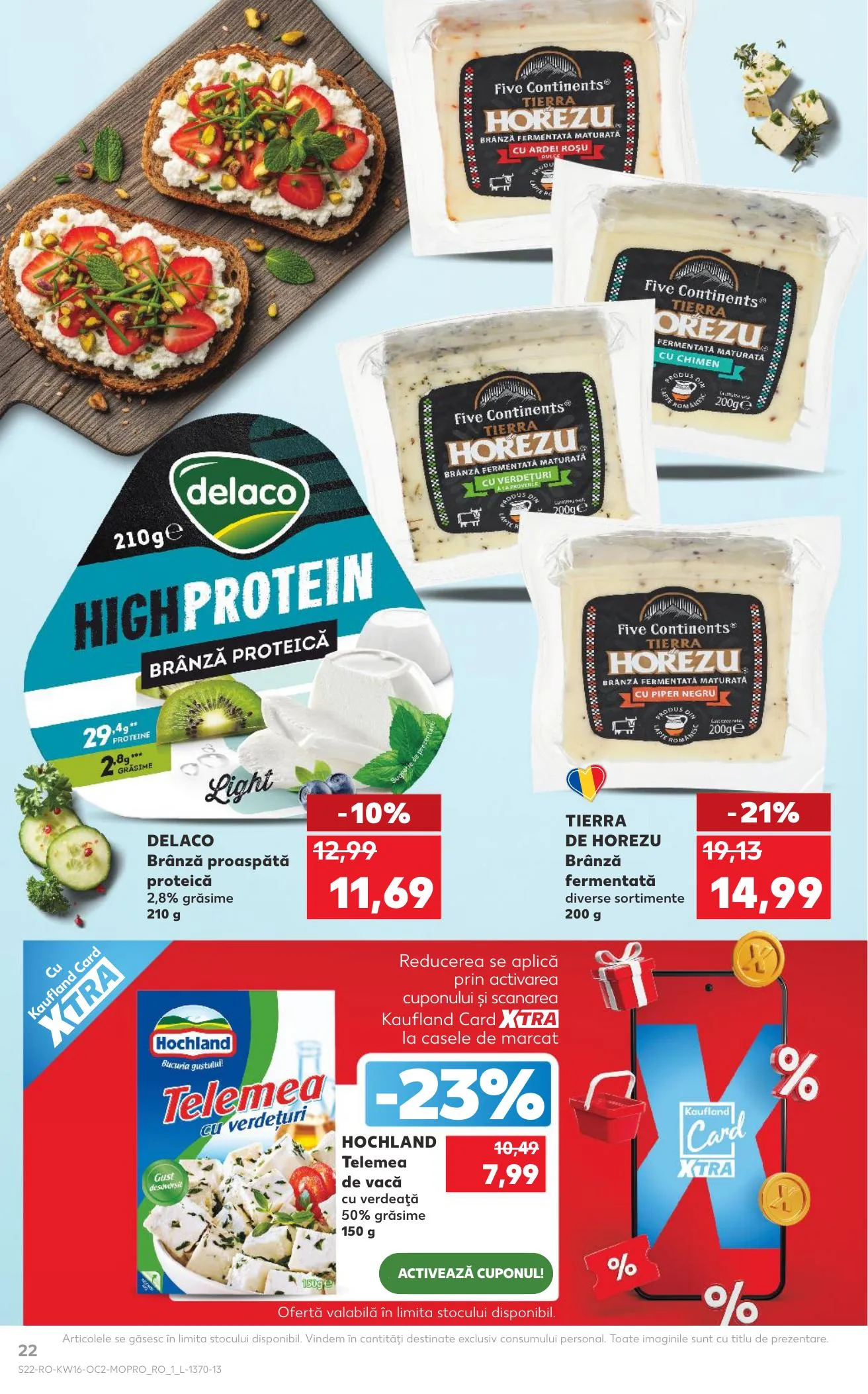 Kaufland akciós újság Románia 04.15–04.21 – 22. oldal