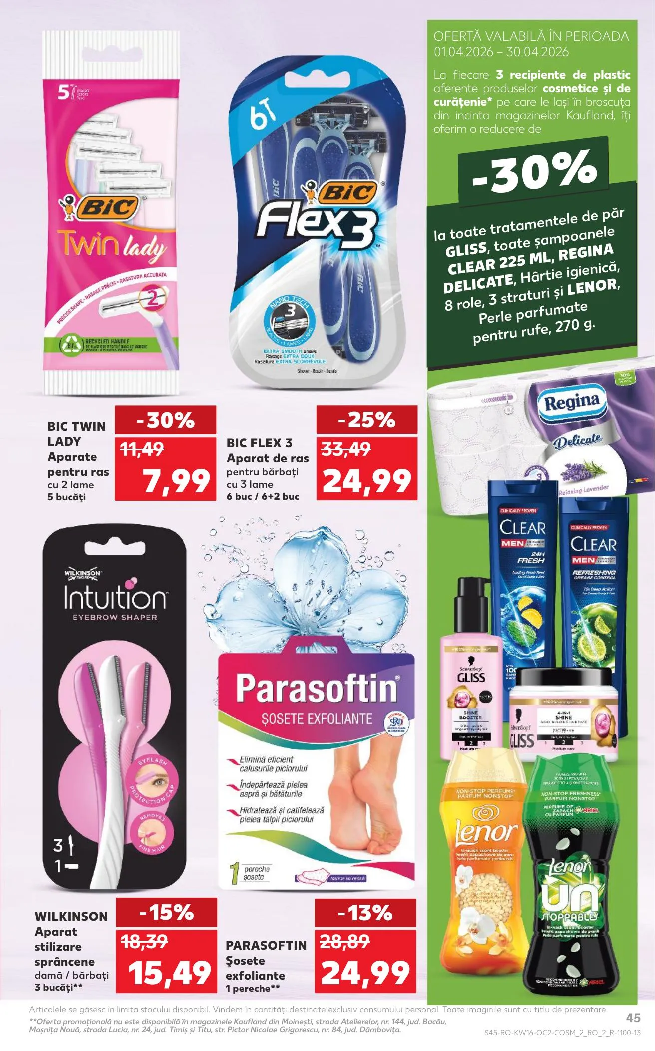 Kaufland akciós újság Románia 04.15–04.21 – 45. oldal