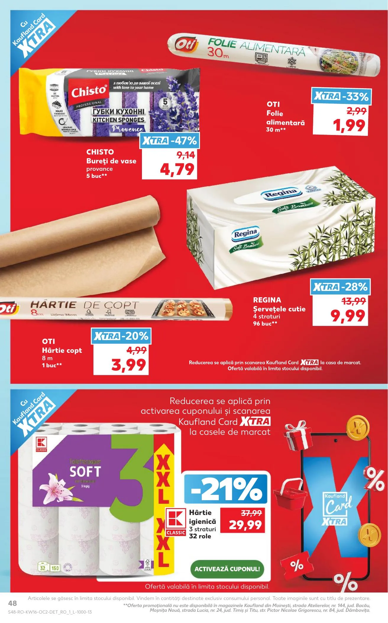 Kaufland akciós újság Románia 04.15–04.21 – 48. oldal