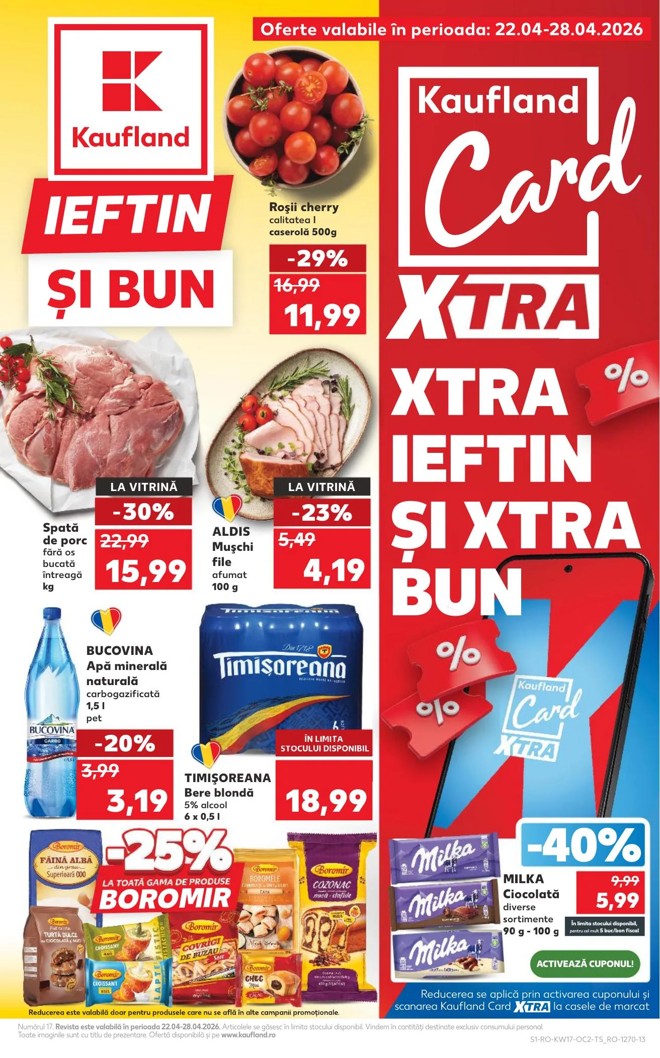Kaufland akciós újság Románia 04.22–04.28
